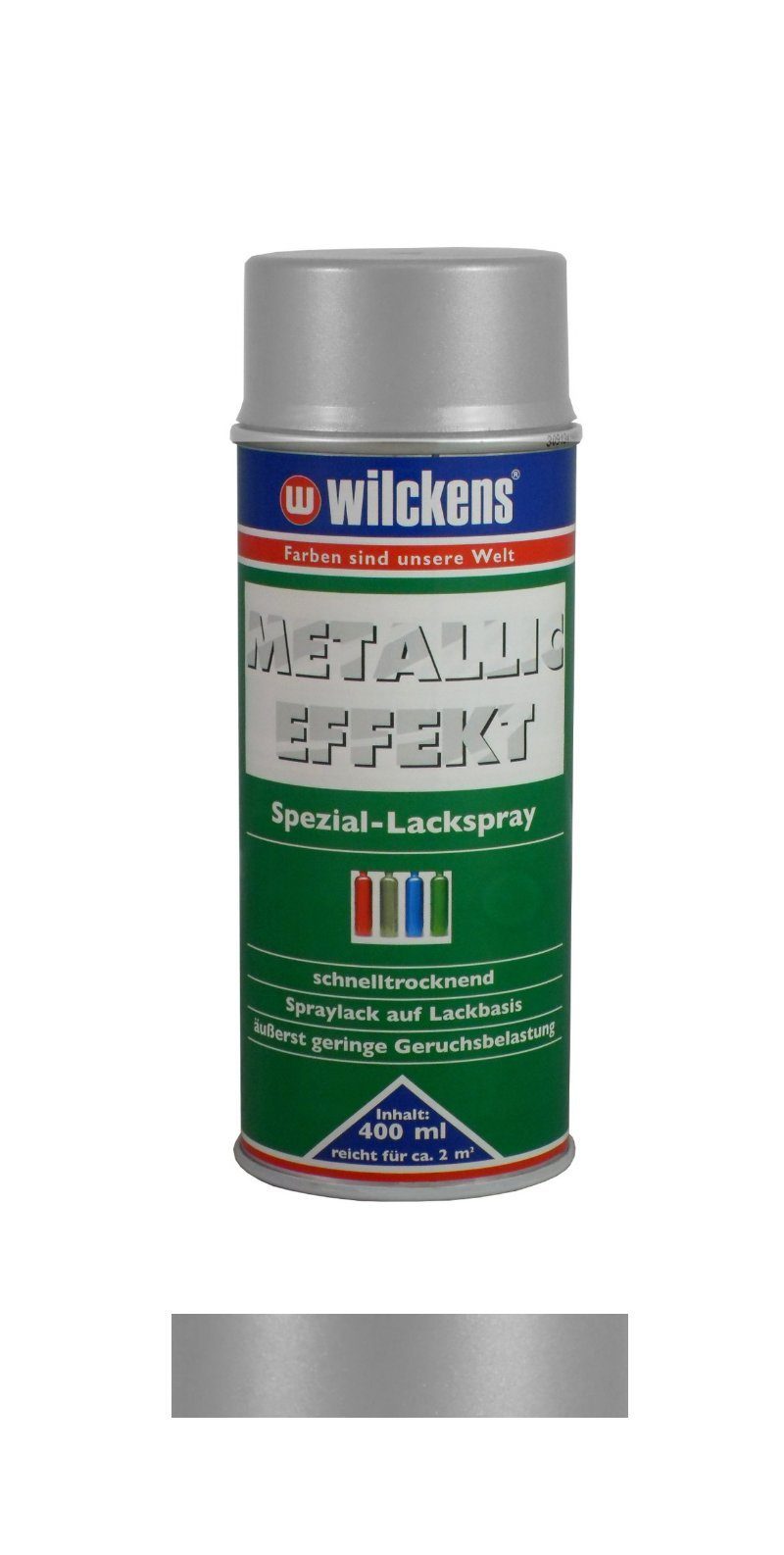 Wilckens Farben Sprühlack Silber Metallic-Effekt Spezialspray ml 400