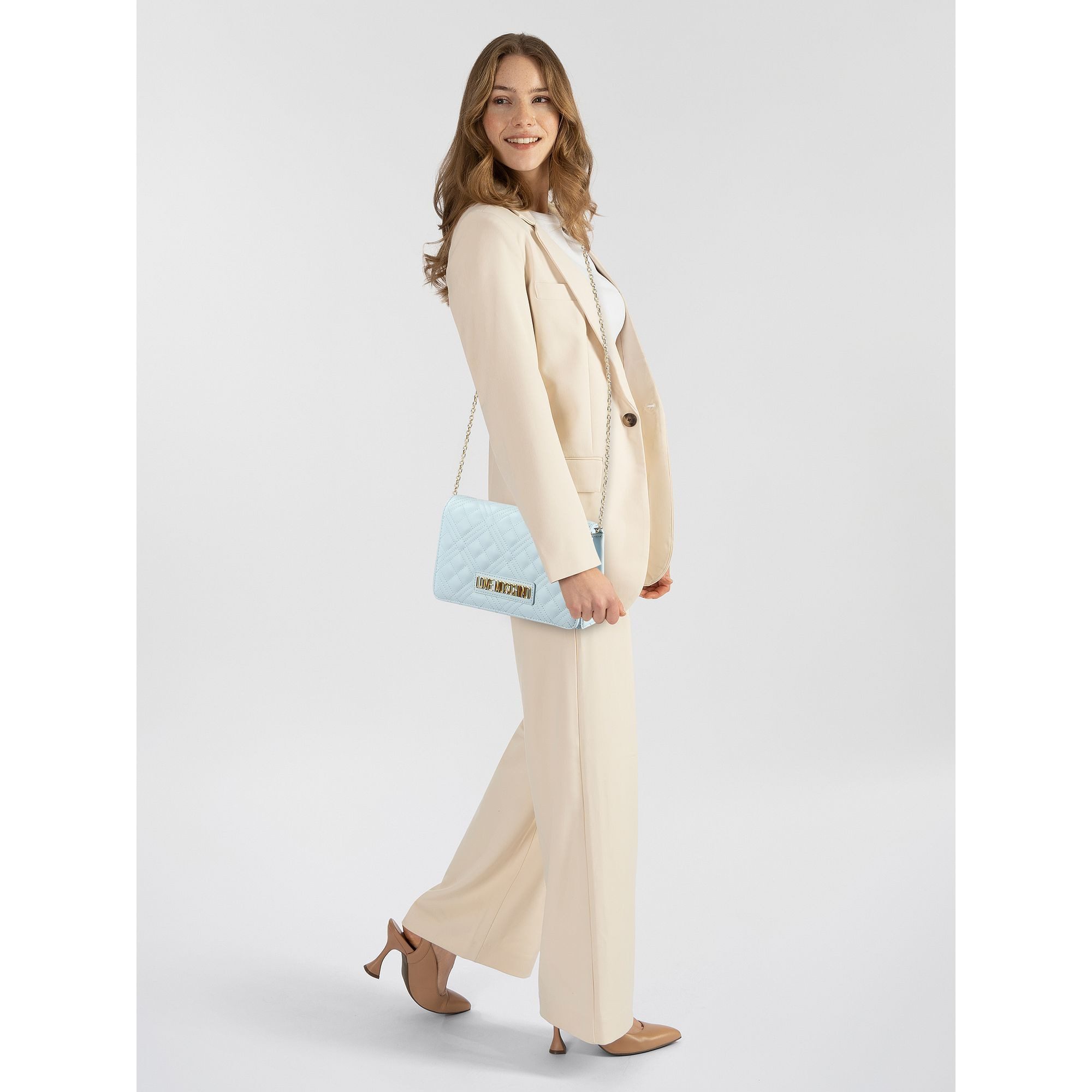 LOVE MOSCHINO Umhängetasche Quilted, Polyurethan