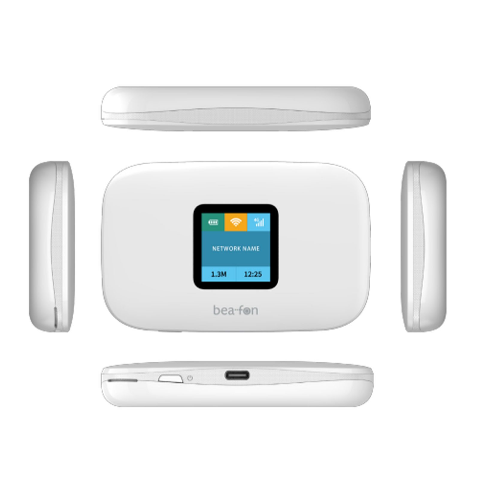 Beafon BEA MR2 4G WLAN-Router, Mobiler 4G WLAN Router für unterwegs