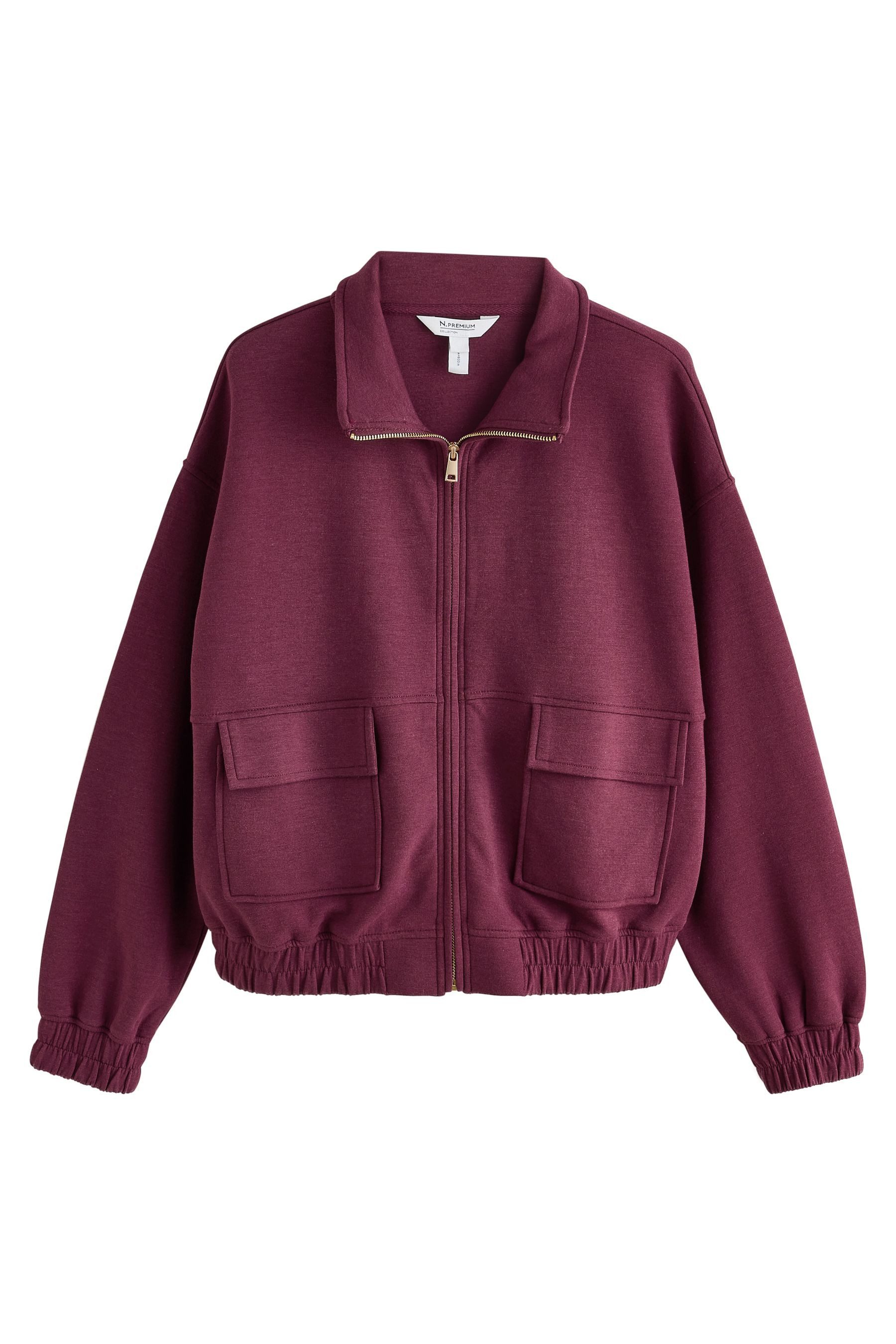 Next Blouson N. Premium Jacke im Utility-Stil, Kurzgröße (1-St)