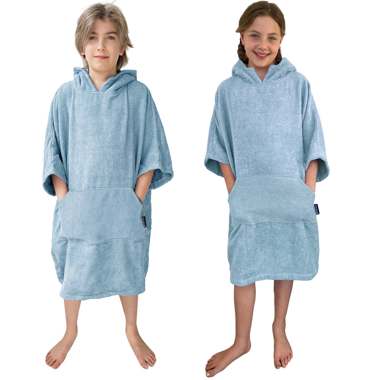 Bademantel, HOMELEVEL, Kinder Badeponcho aus 100% Baumwolle - Poncho  Handtuch für Strand Schwimmbad - Surfponcho mit Kapuze - Bademantel für  Jungen und Mädchen online kaufen | OTTO