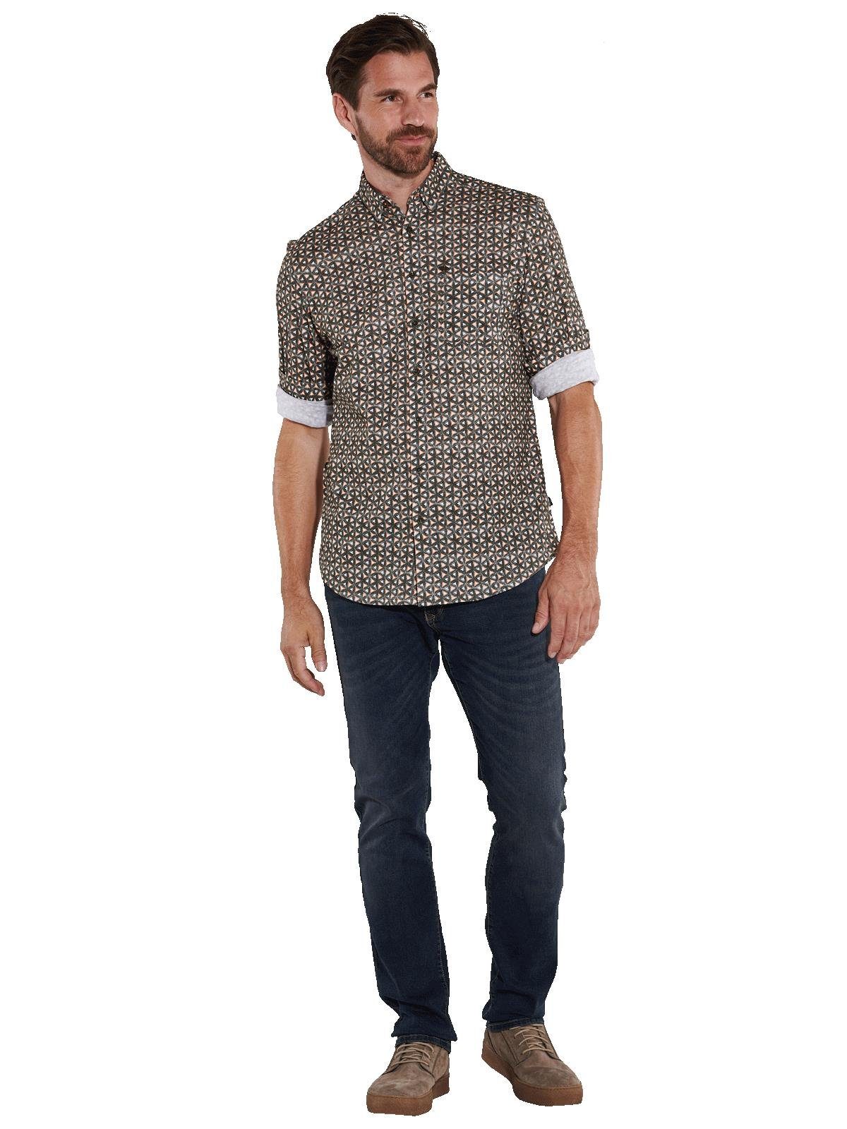 Engbers Langarmhemd engbers Herren Hemd langarm, Orange