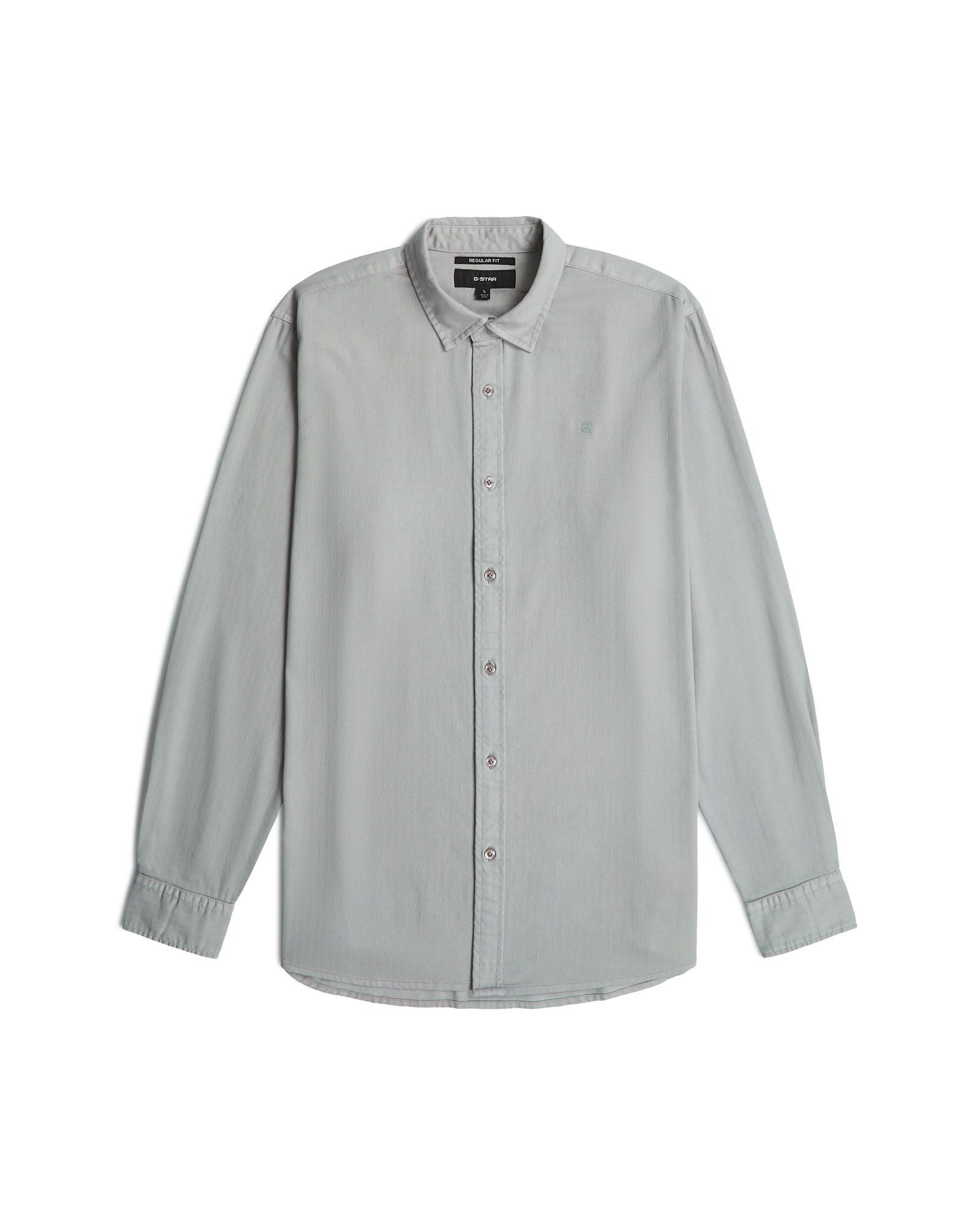 G-STAR Langarmshirt Clean Regular Hemd
