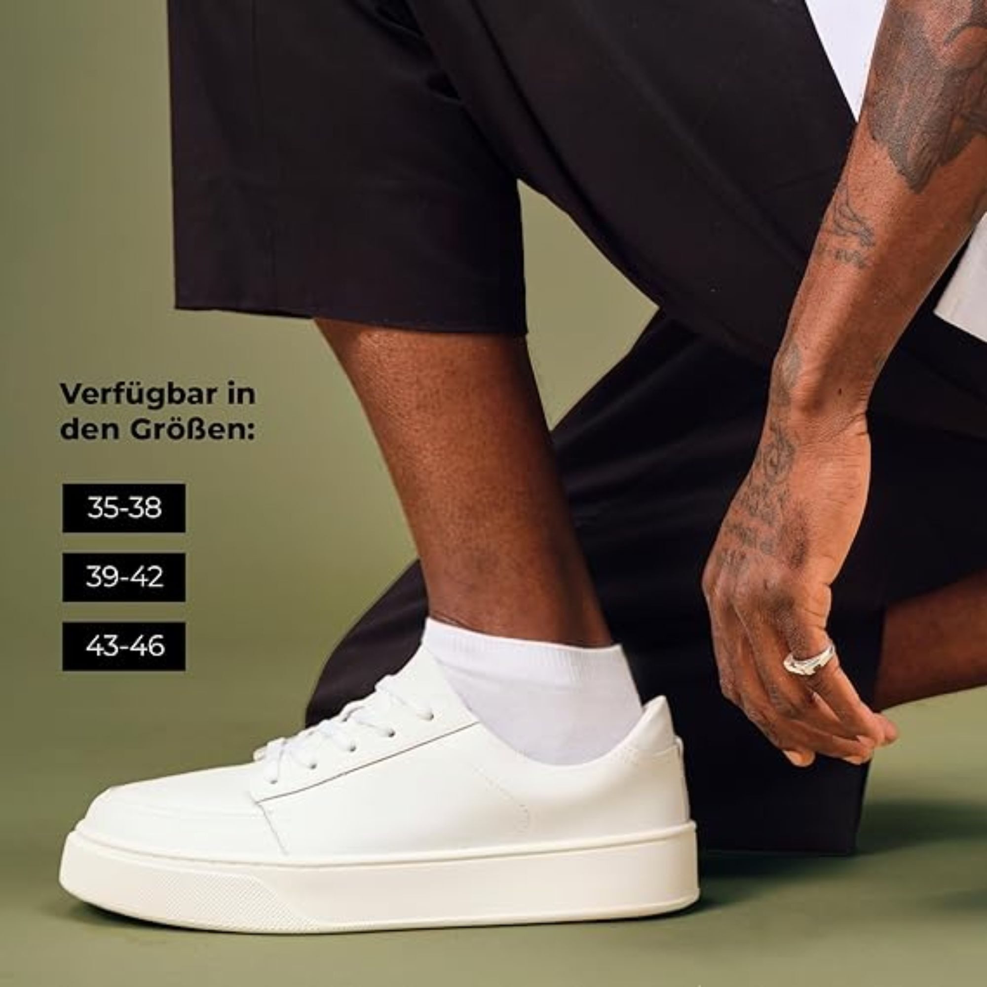 von Jungfeld Sneakersocken Essentials Set Bio-Baumwolle Unisex (4-Paar, 4 Paar)
