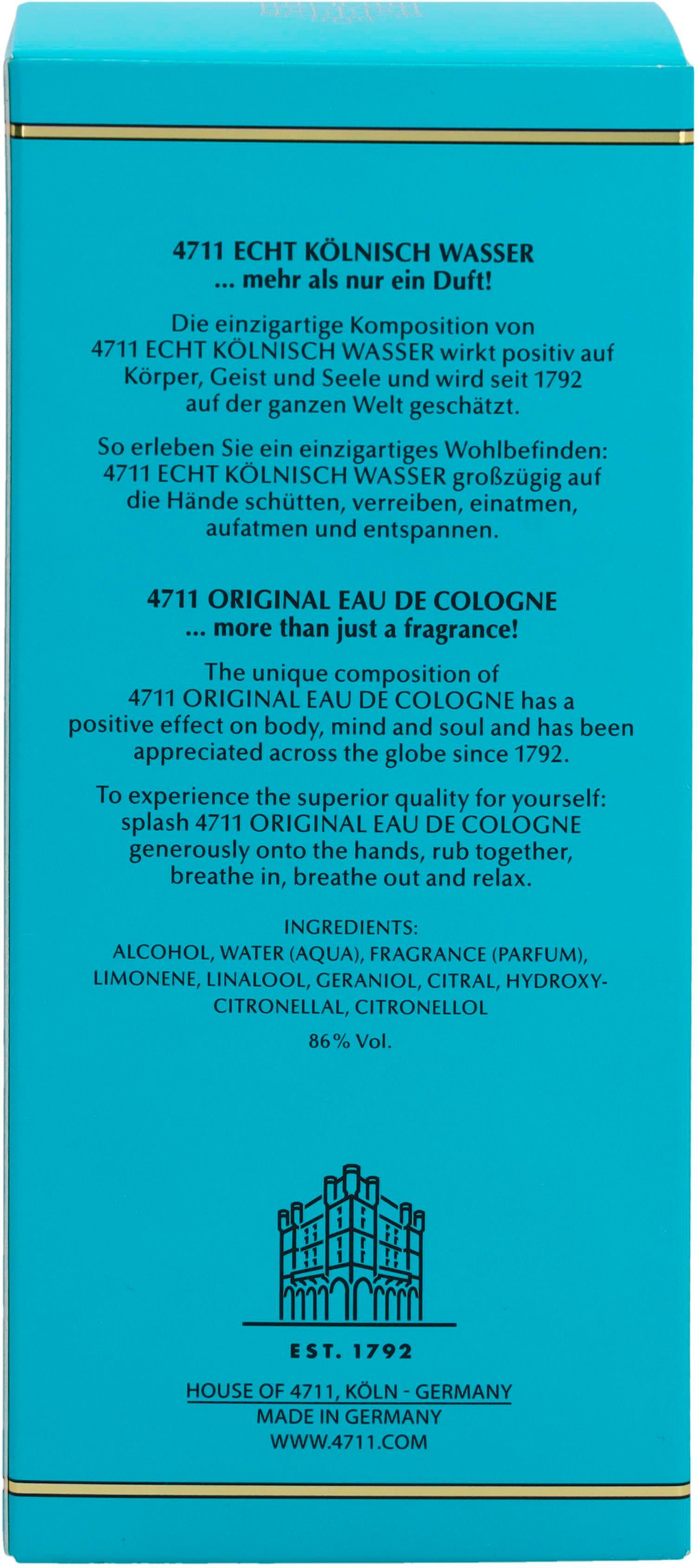 4711 Eau de Original Cologne 4711