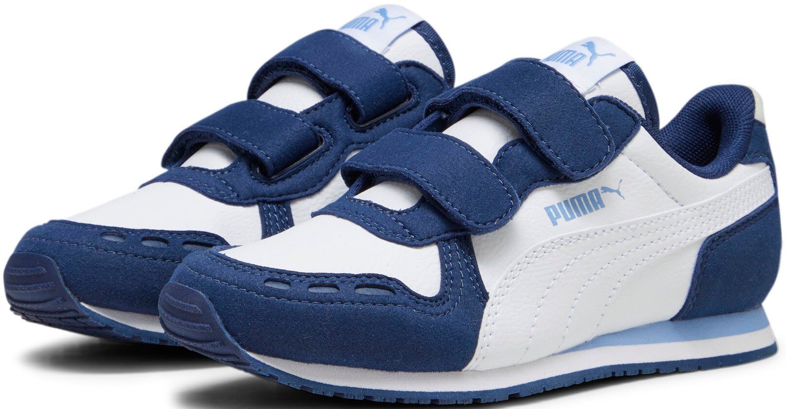 PS 20 Blue PUMA White-Persian CABANA RACER PUMA Klettverschluss SL mit Sneaker V White-PUMA