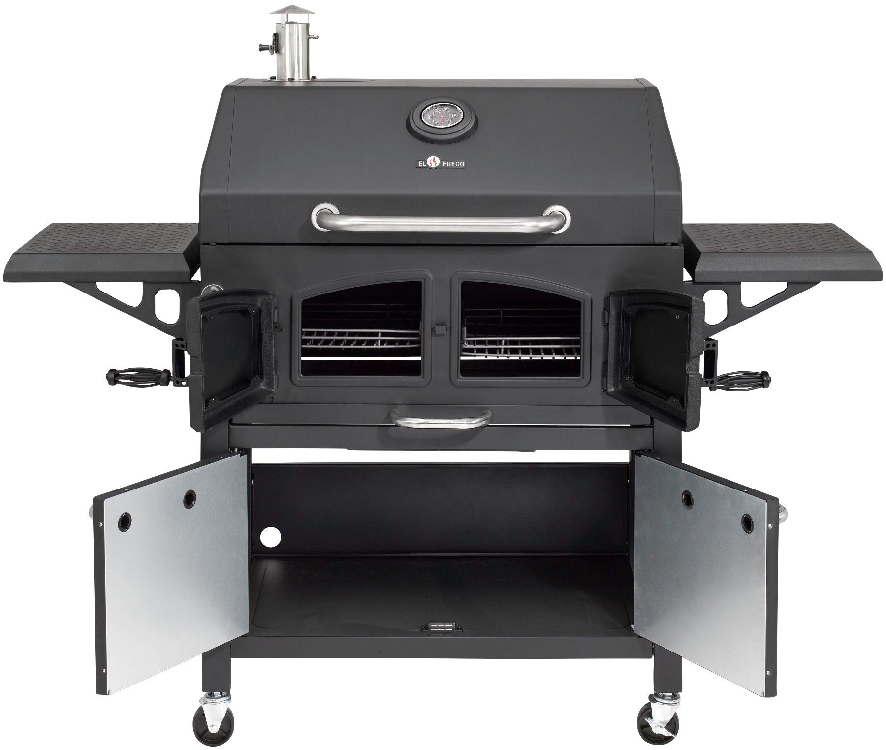 El Fuego Smoker Grand Ontario, BxTxH: 154x68,5x131 cm – Bild 3 von 5