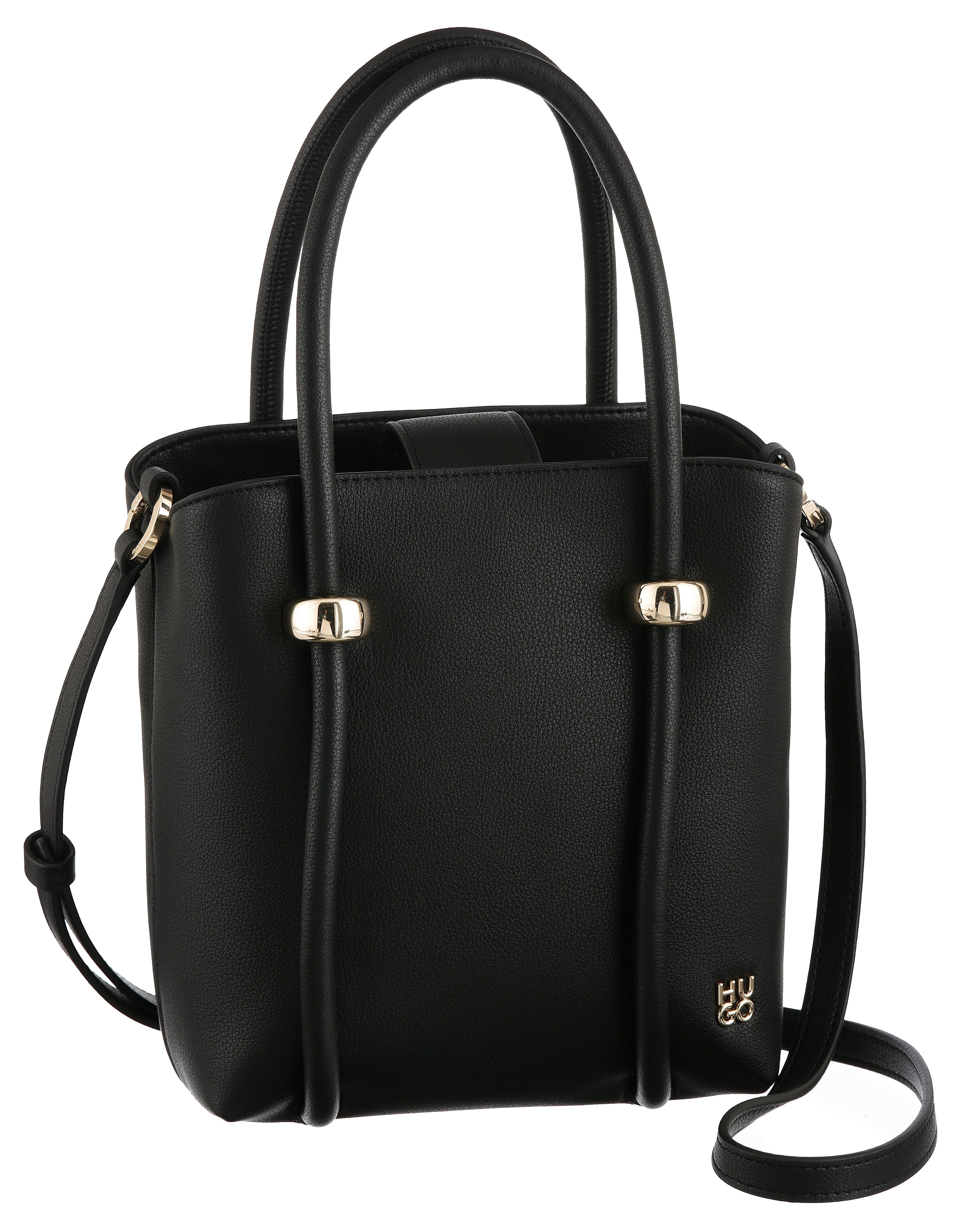 HUGO Henkeltasche, Handbag, Mini-Shopper mit Schulterriemchen