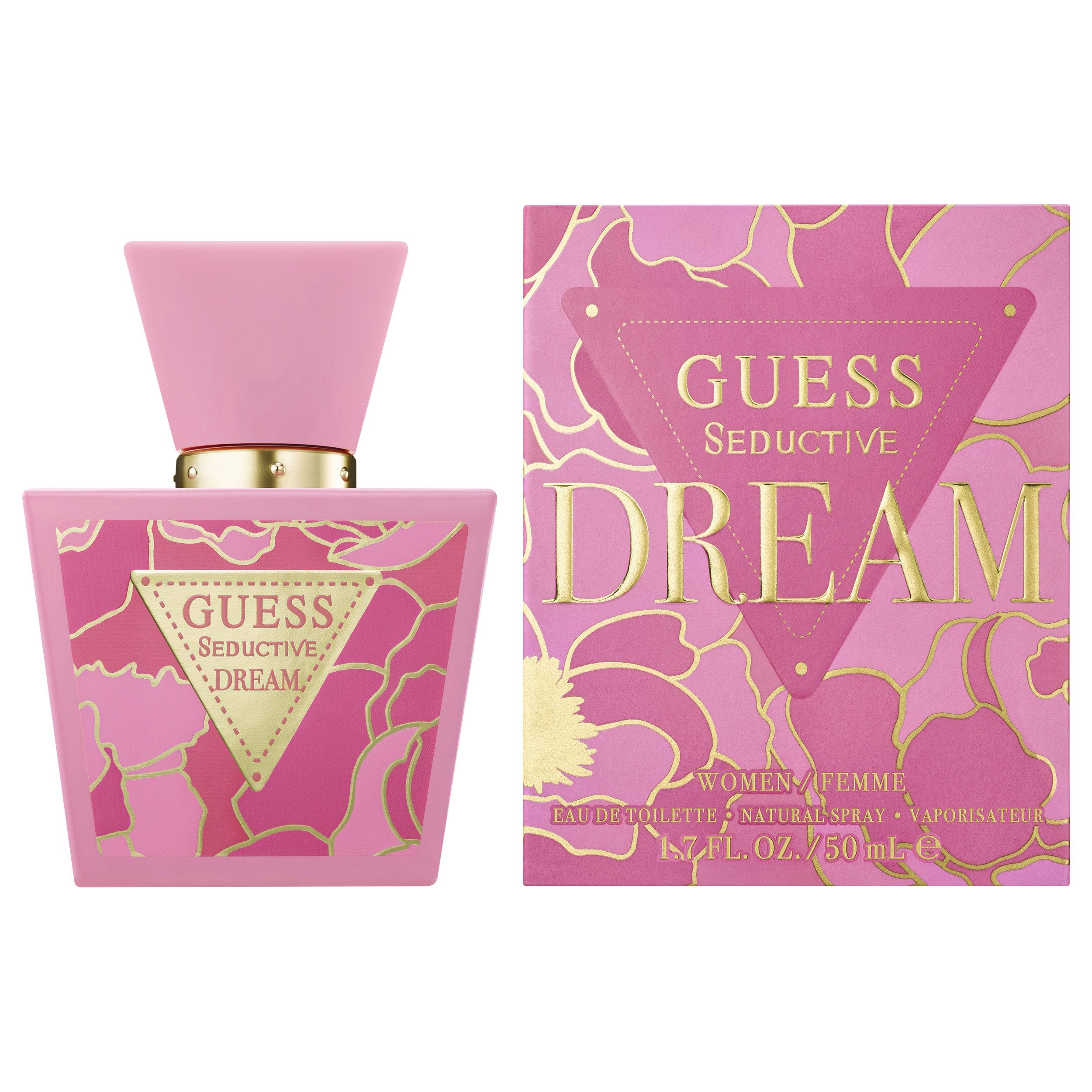 Guess Eau de Toilette SEDUCTIVE DREAM FOR WOMEN EDT, blumig-fruchtige Duftnote, mit Apfel, Birne und Bergamotte