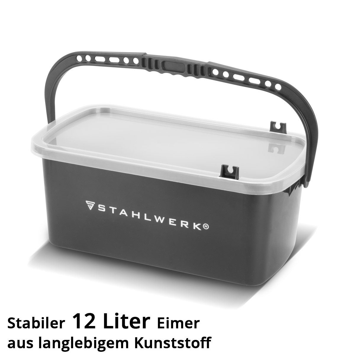 STAHLWERK manueller Fliesenschneider 4-teiliges Fliesenleger Waschset, Set, 4-tlg., Vollausstattung, lässt sich ohne großen Kraftaufwand angenehm führen