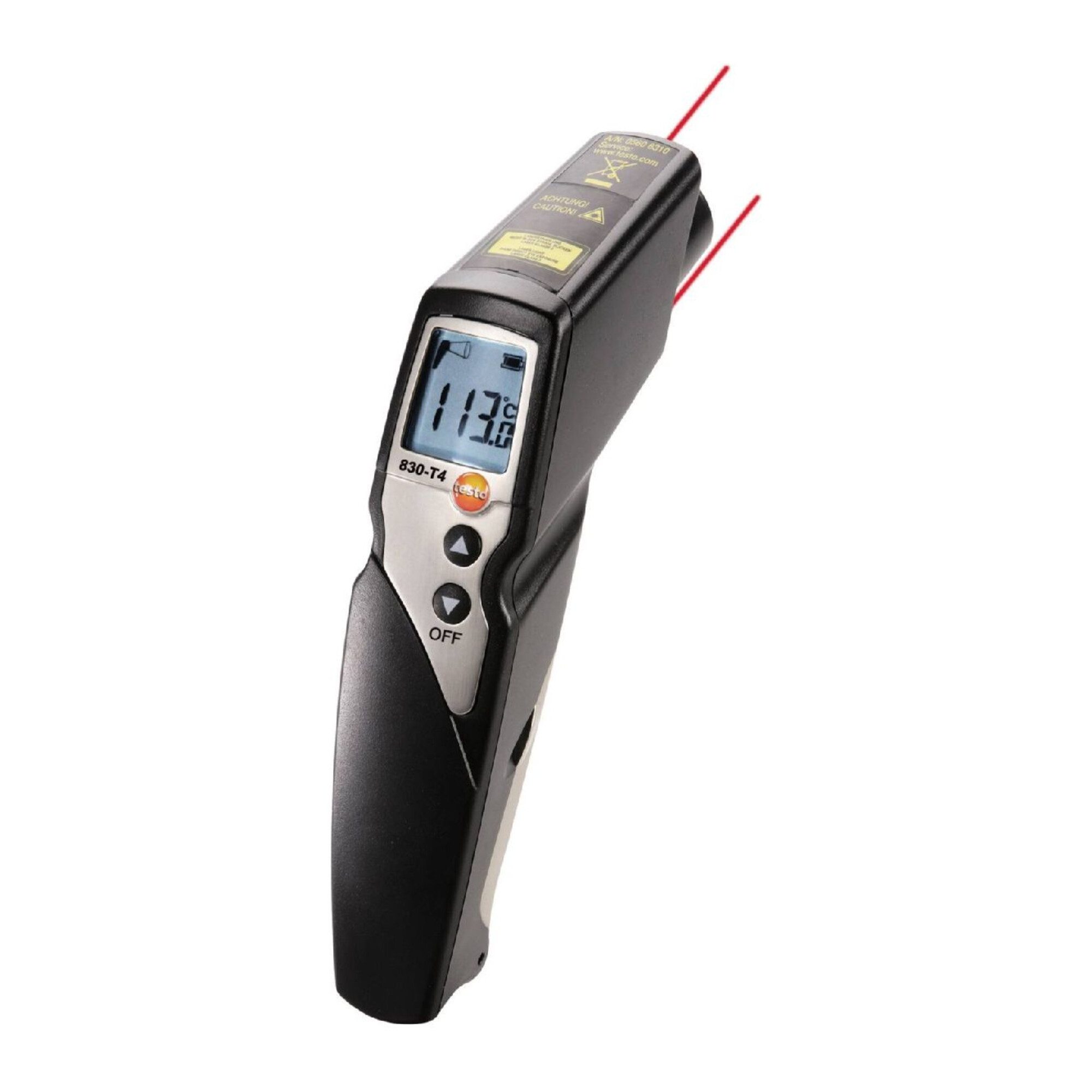 testo Infrarot-Thermometer Testo Infrarot-Temperaturmessgerät T4
