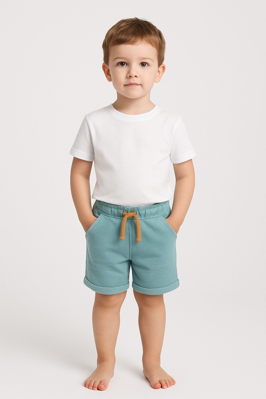 Panco Shorts Shorts mit elastischer Taille für Babys