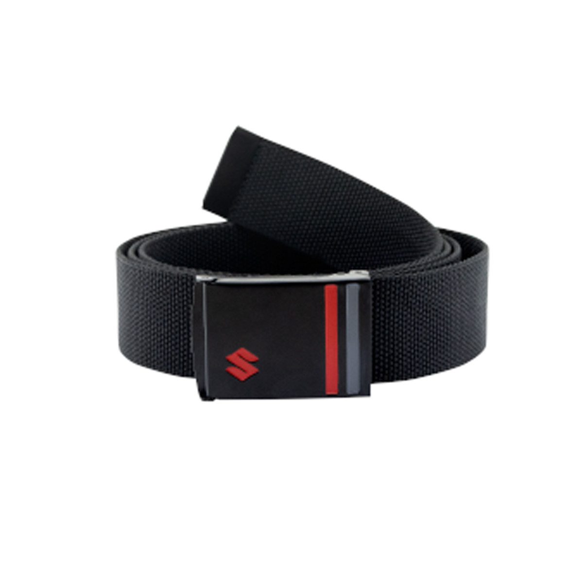 SUZUKI Synthetikgürtel Suzuki SPORTS Team Black Ремни schwarz