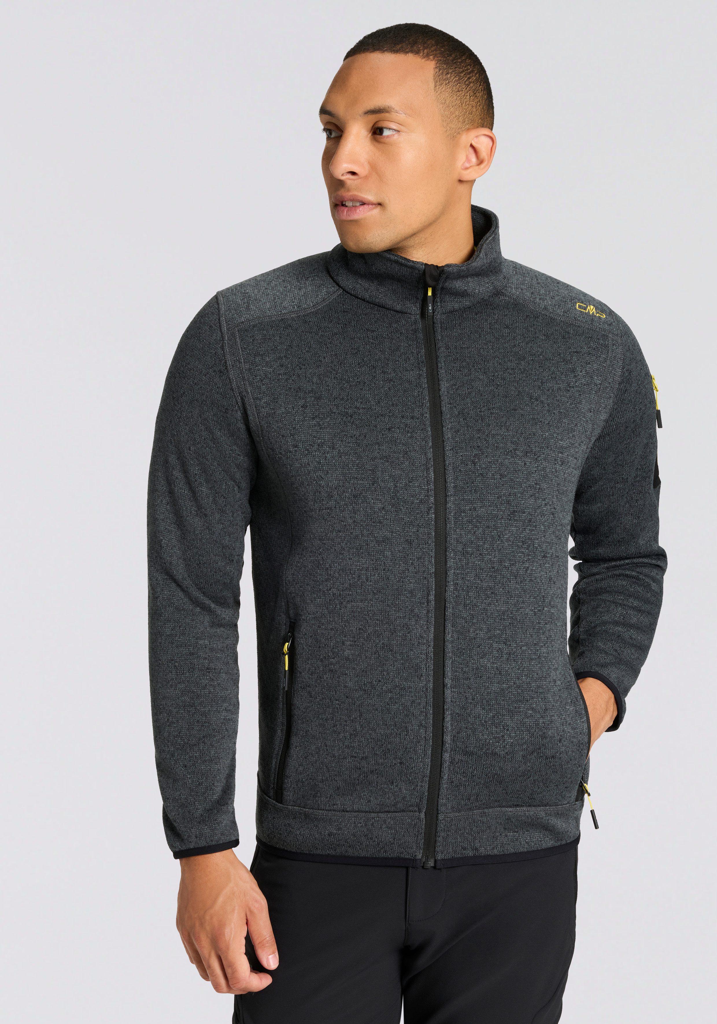 CMP Strickfleecejacke (1-St) sportlicher Stil, atmungsaktiv, schnell trockn günstig online kaufen
