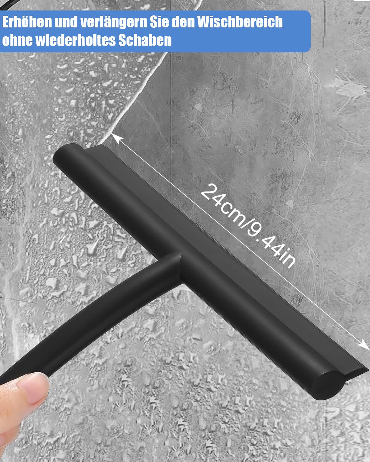 SinLaw Duschabzieher Silikon Duschwischer, kein Bohren günstig online kaufen