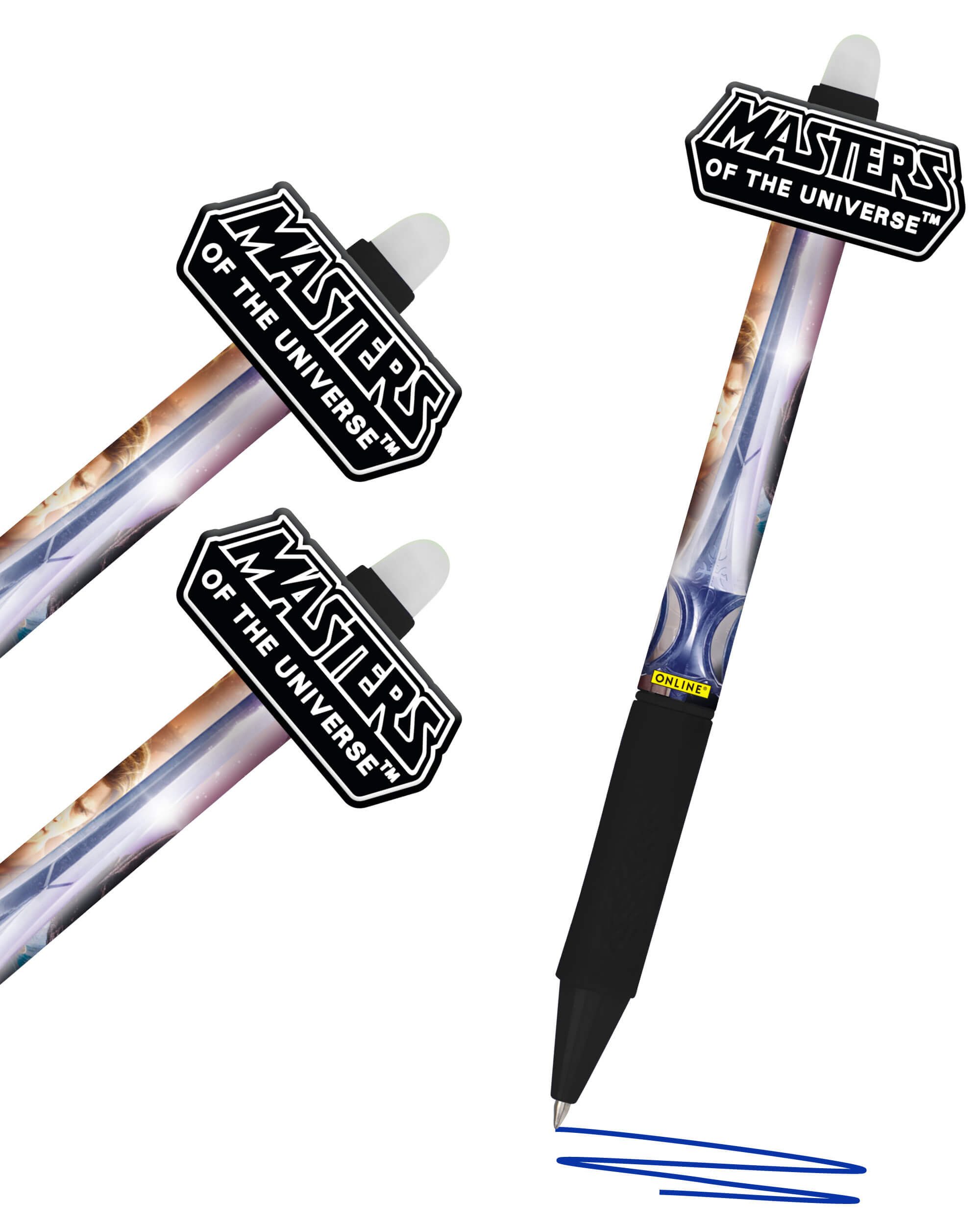 Online Pen Gelroller magiXX Fun Masters of the Universe, Radierbare Gelschreiber, 3 Stück, 3 Stück im Set