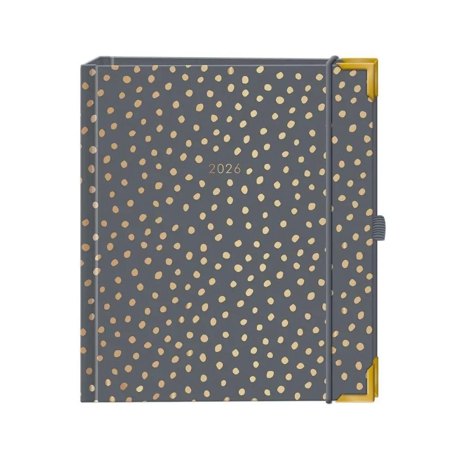 Grafik Werkstatt Taschenkalender Terminplaner A5 Premium 2026 Dunkelgrau