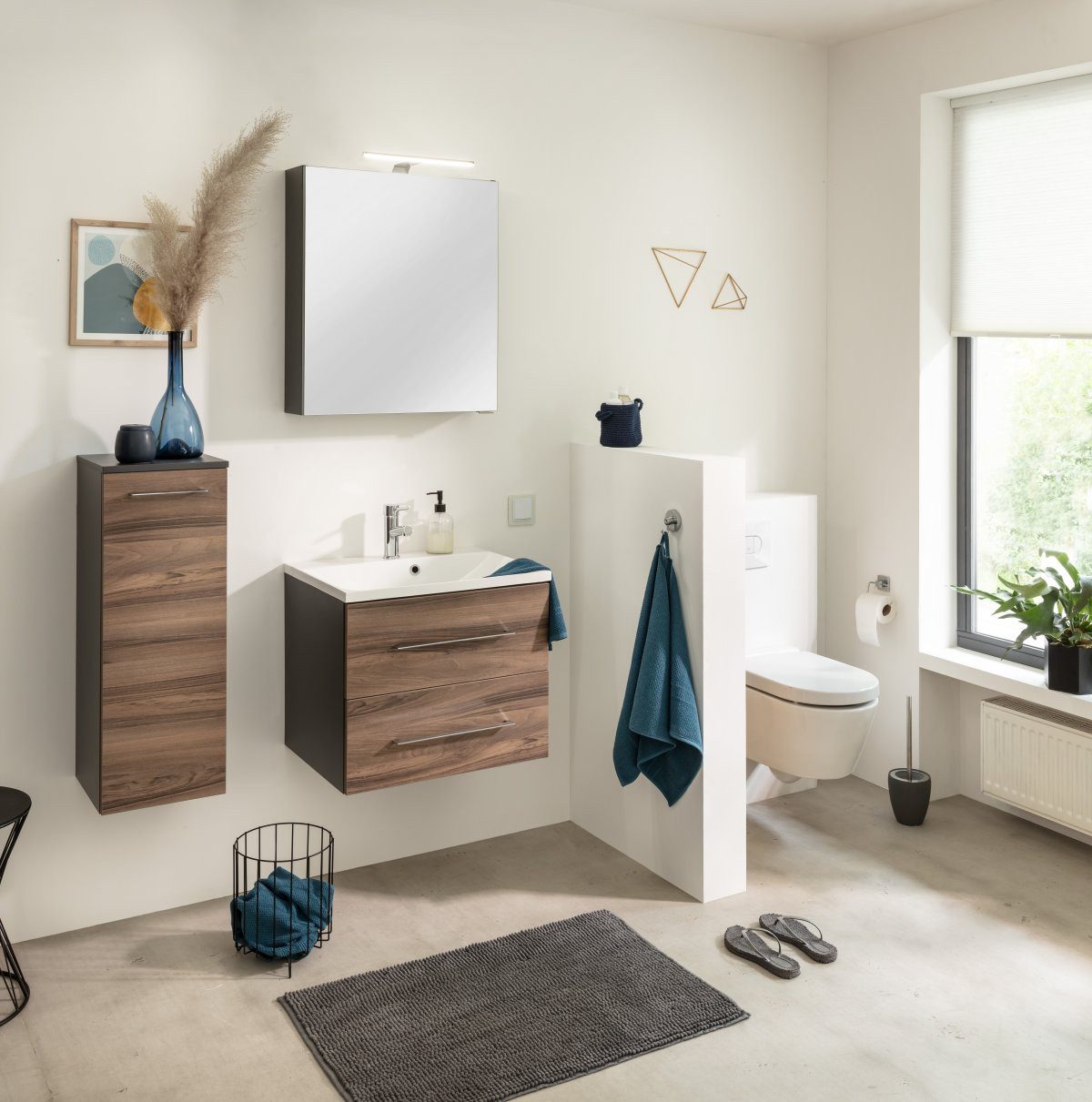 welltime Badmöbel-Set Lacona