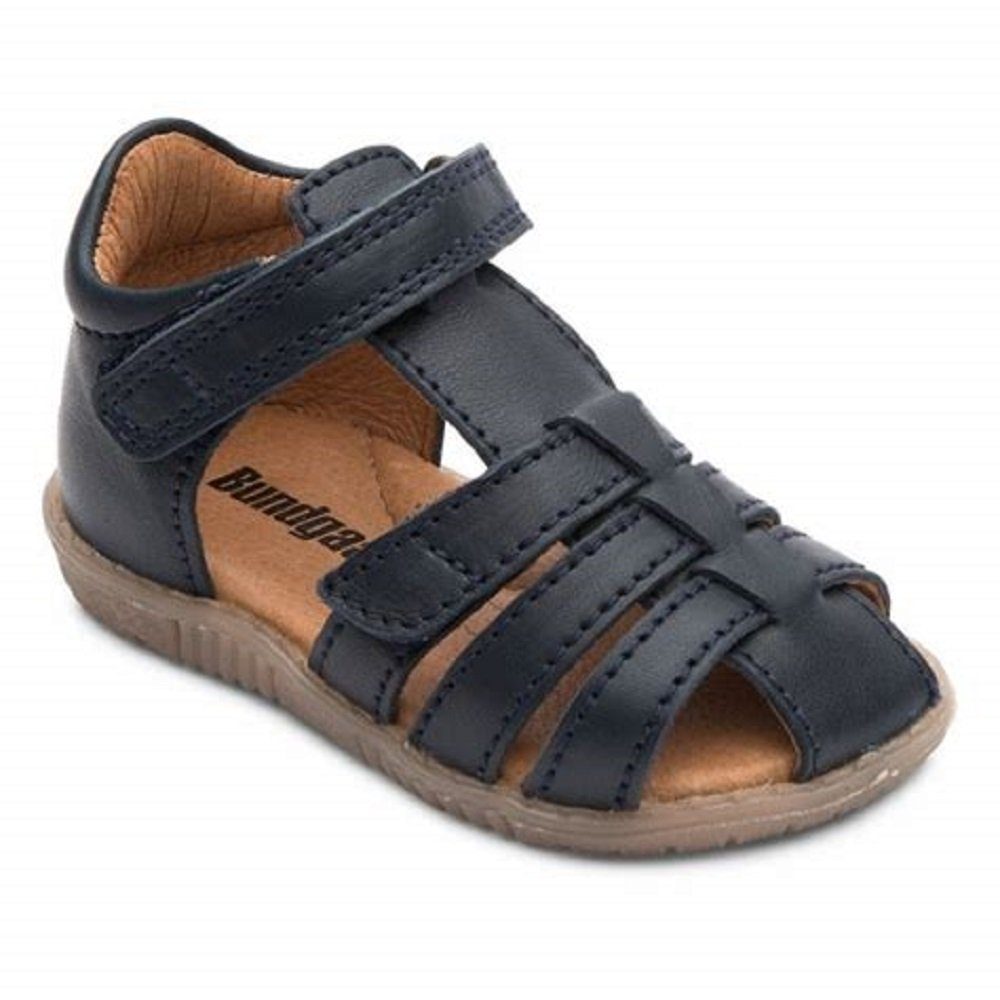 bundgaard Rox II marine blau Klettverschluß Leder geschlossene Gr. 24 Sandale mit Klettverschluß
