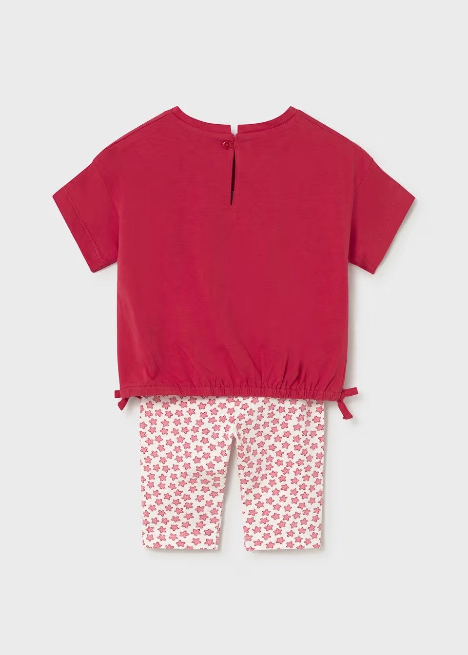 Mayoral Shirt & Leggings Baby Mädchen Set T-Shirt & Leggings mit floralem Muster (175316)
