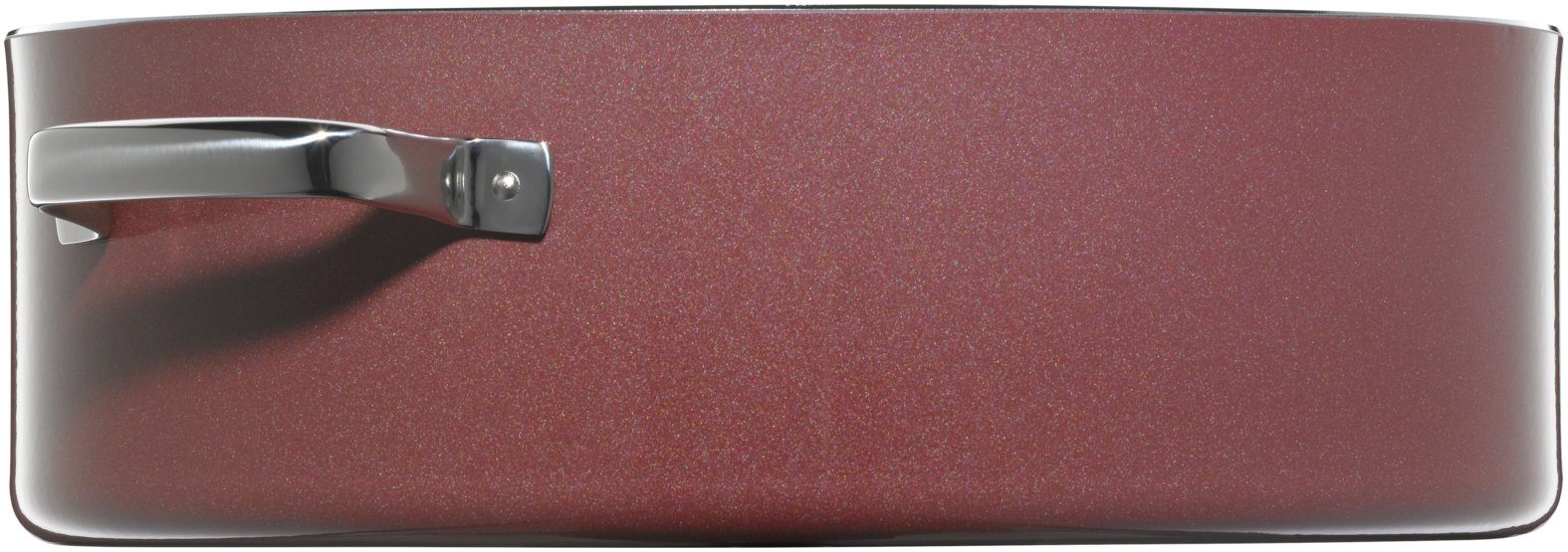 WMF Bräter Fusiontec Mineral Bräter mit Glasdeckel, oval, 36 cm, Rose Quartz, Fusiontec (1-tlg), Made in Germany, backofengeeignet, wärmereduzierende Griffe