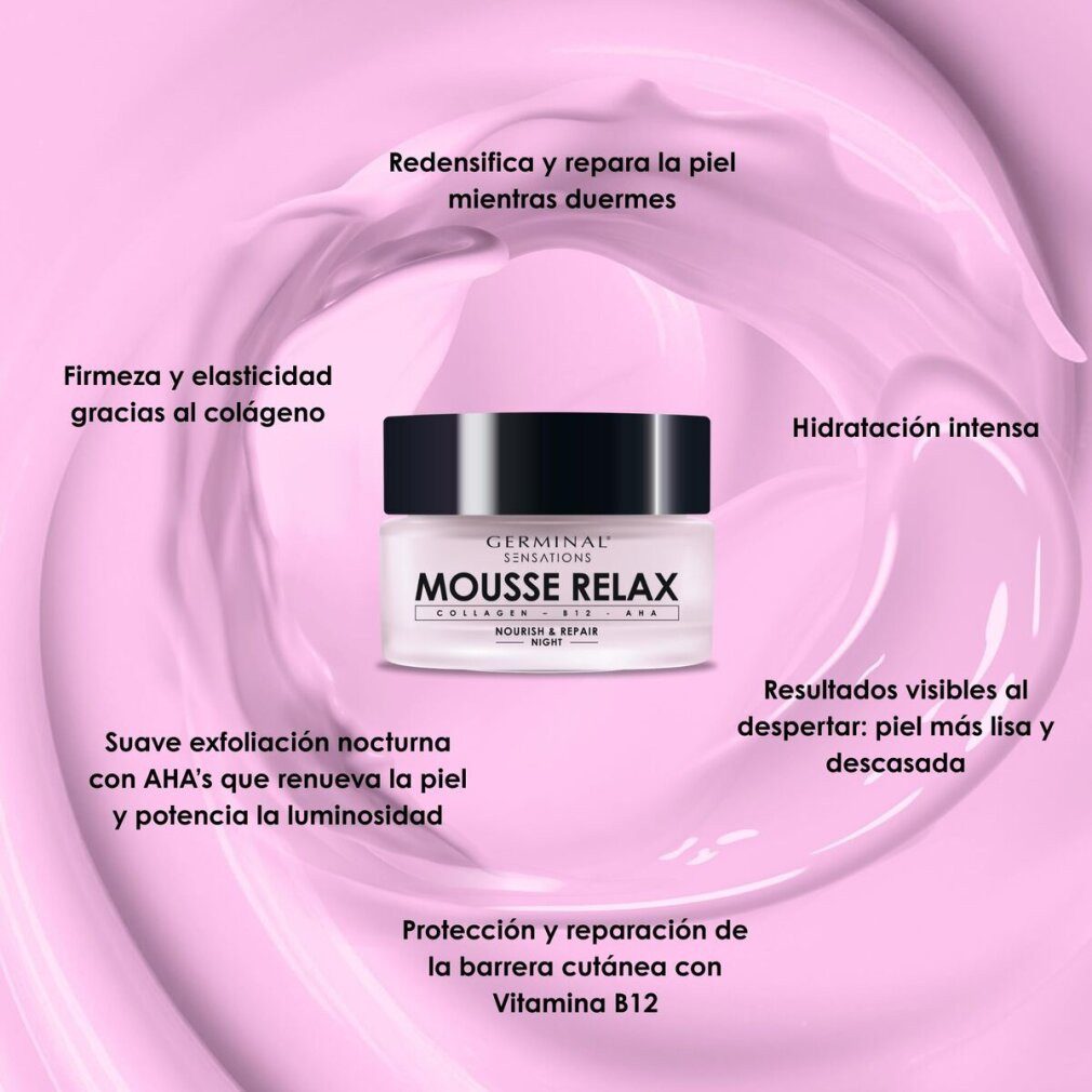 Germinal Körperpflegemittel SENSATIONS MOUSSE RELAX Nachtcreme 50 ml