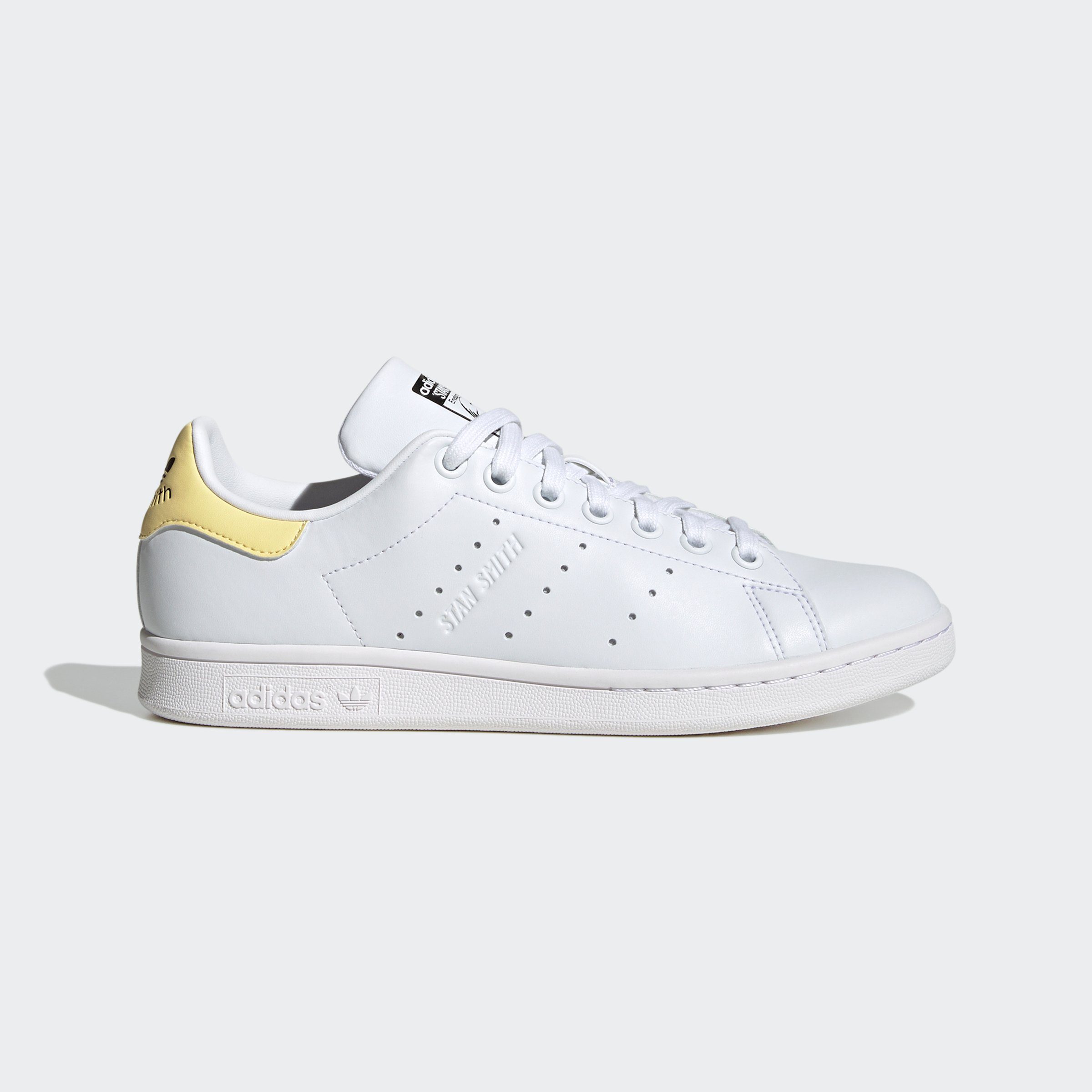 adidas Originals Black Sneaker Almost / Cloud White Core Yellow STAN SMITH 