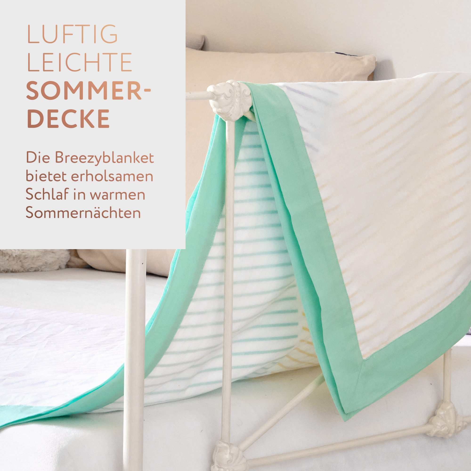Wohndecke Original Breezyblanket - temperaturausgleichende Baumwolldecke, günstig online kaufen