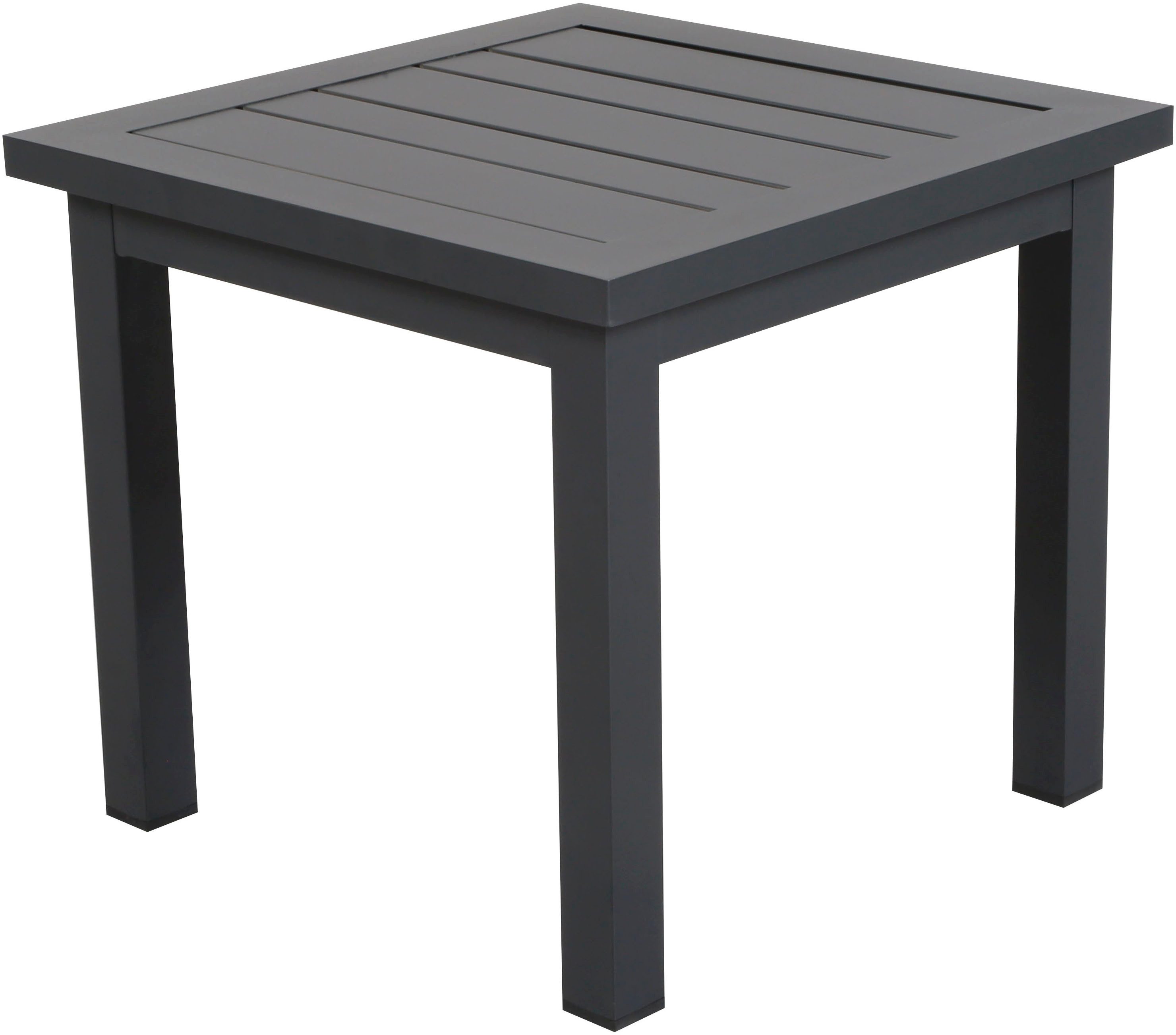 KONIFERA Balkonset Edessa Komfort, (Set, 5-tlg., 2x Sessel, 2x Auflage, 1x Tisch), beinhaltet 2 Sessel mit Sitzauflagen und 1 Tisch