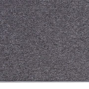 Teppich Teppich flach-gewebt für Eingang & Diele • einfarbig in anthrazit, Carpetia, rechteckig