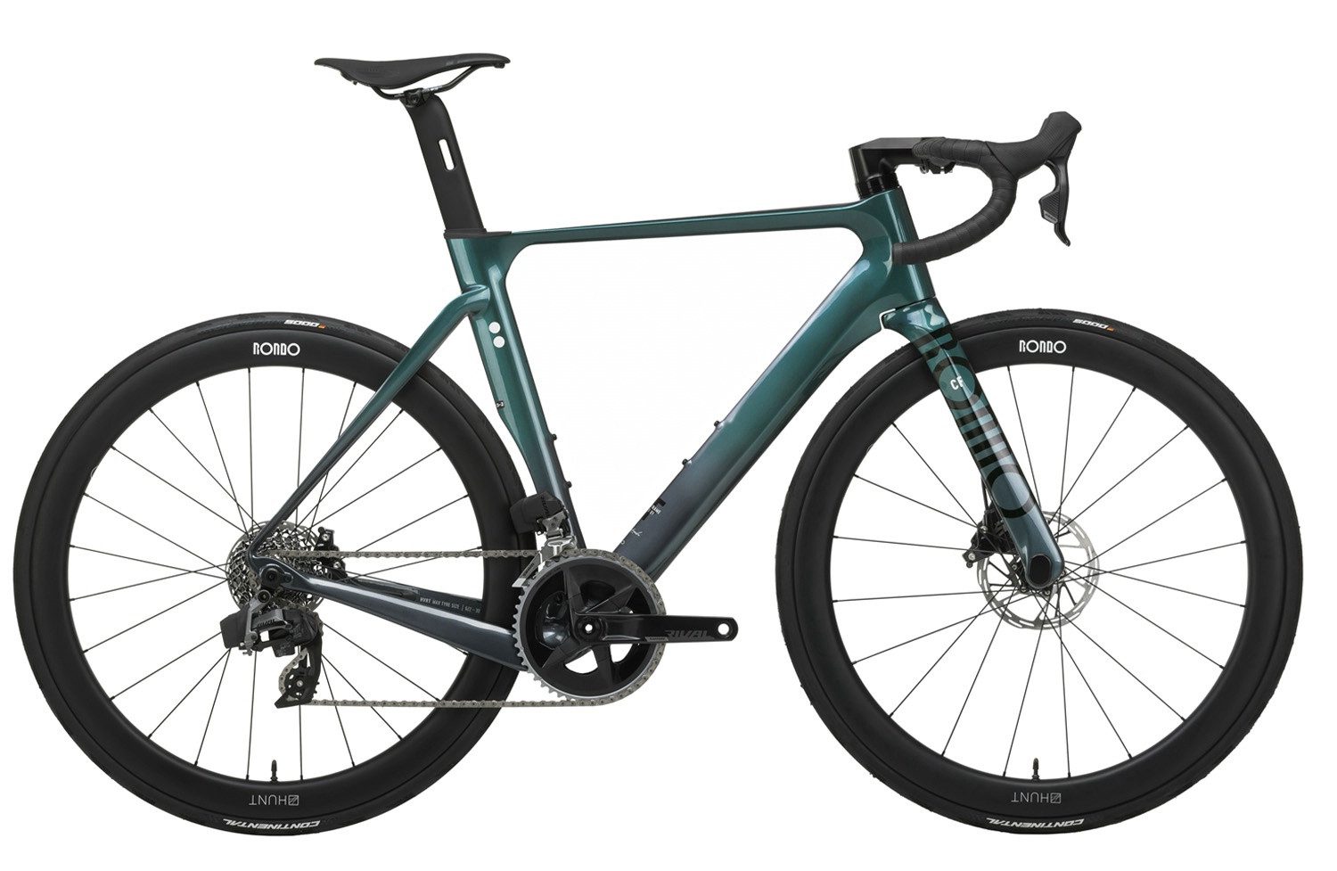 RONDO Rennrad Rennrad HVRT CF 1 Road Plus Ocean Blue 28" Diamant, 24 Gang SRAM SRAM Rival eTap AXS Schaltwerk