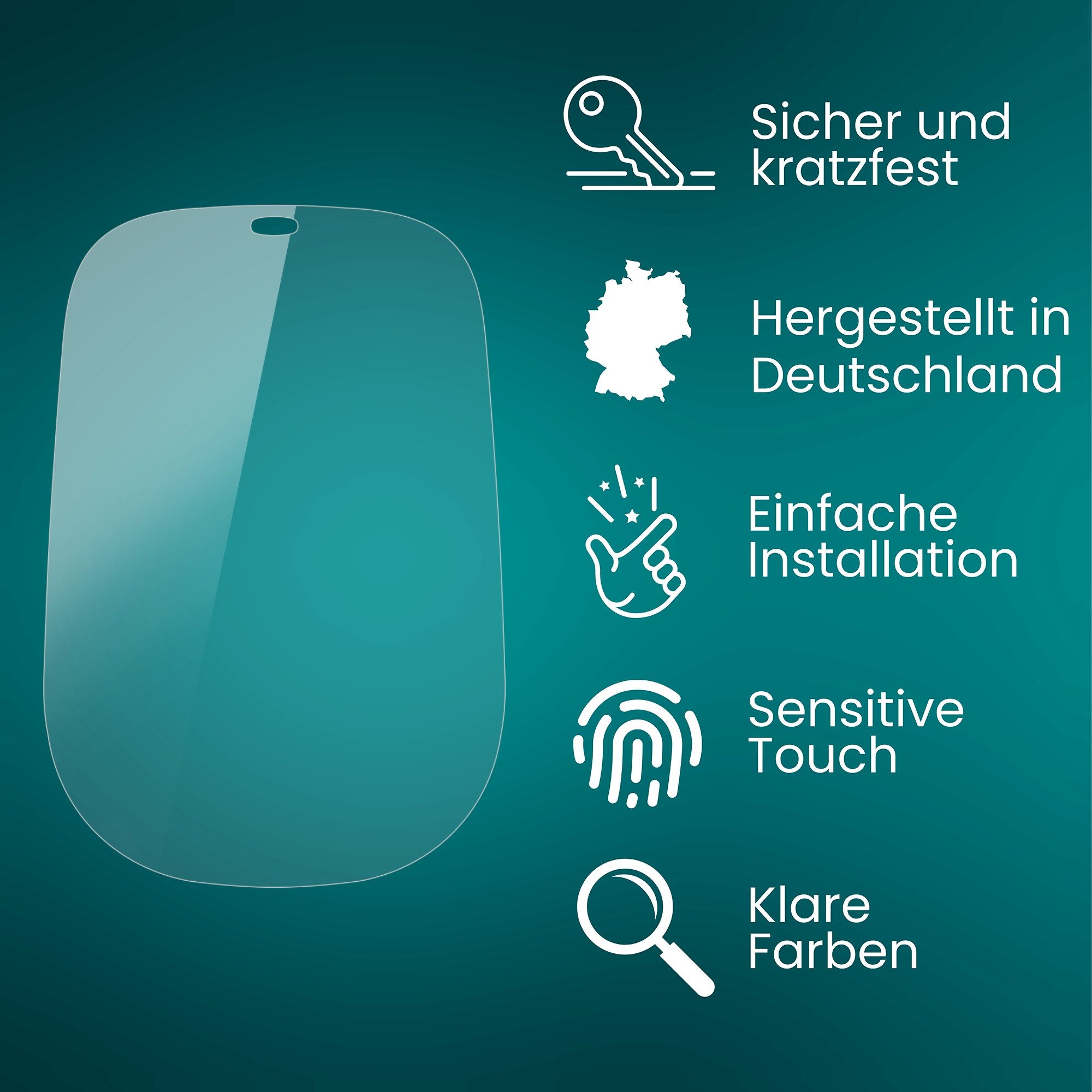 atFoliX Schutzfolie Displayschutzfolie für Nokia 3310 2017, (3 Folien), Ultraklar und flexibel