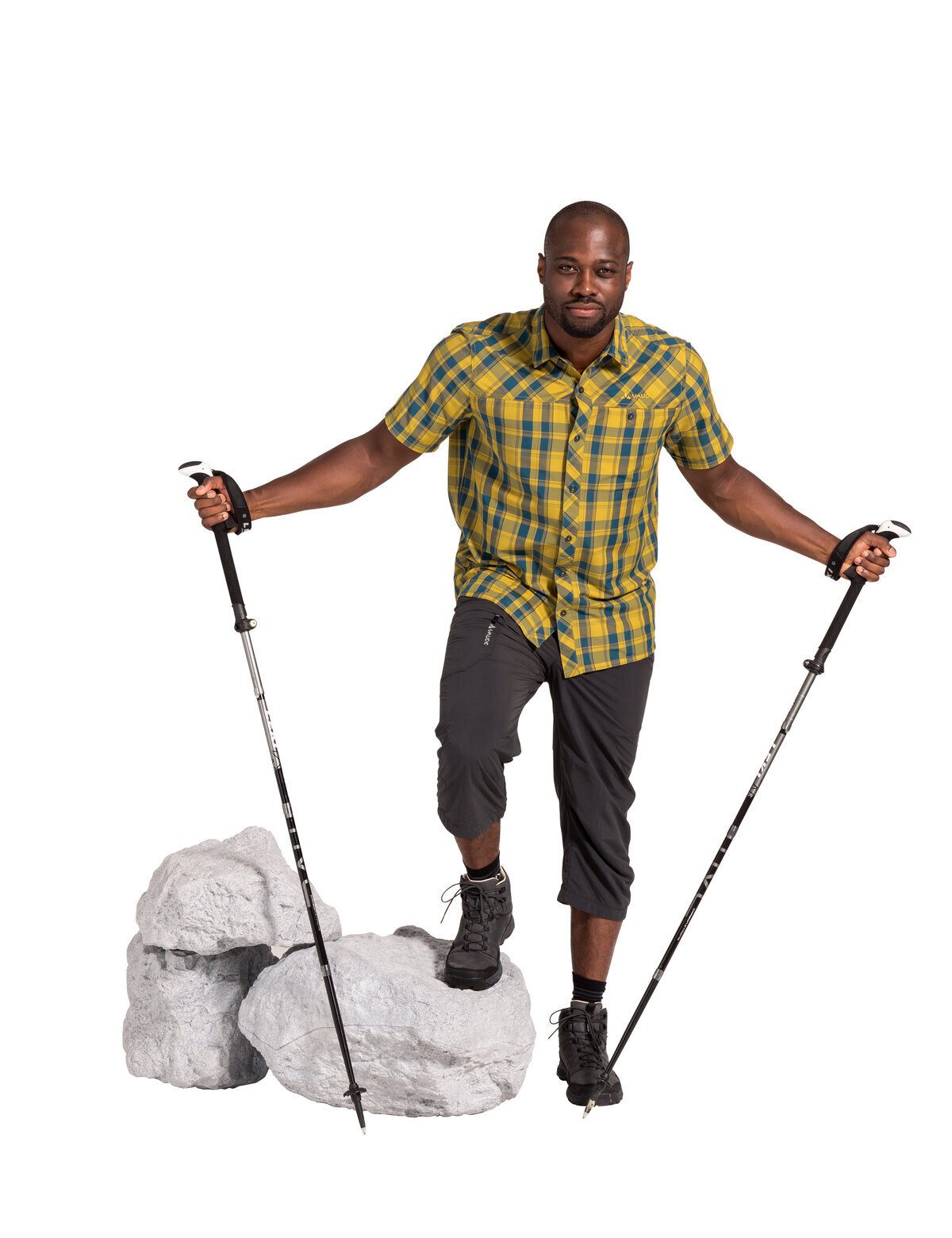 VAUDE Funktionshose Men's Farley Capri Pants II (1-tlg) schnellstrocknende und strapazierfähige Outdoor-Hose