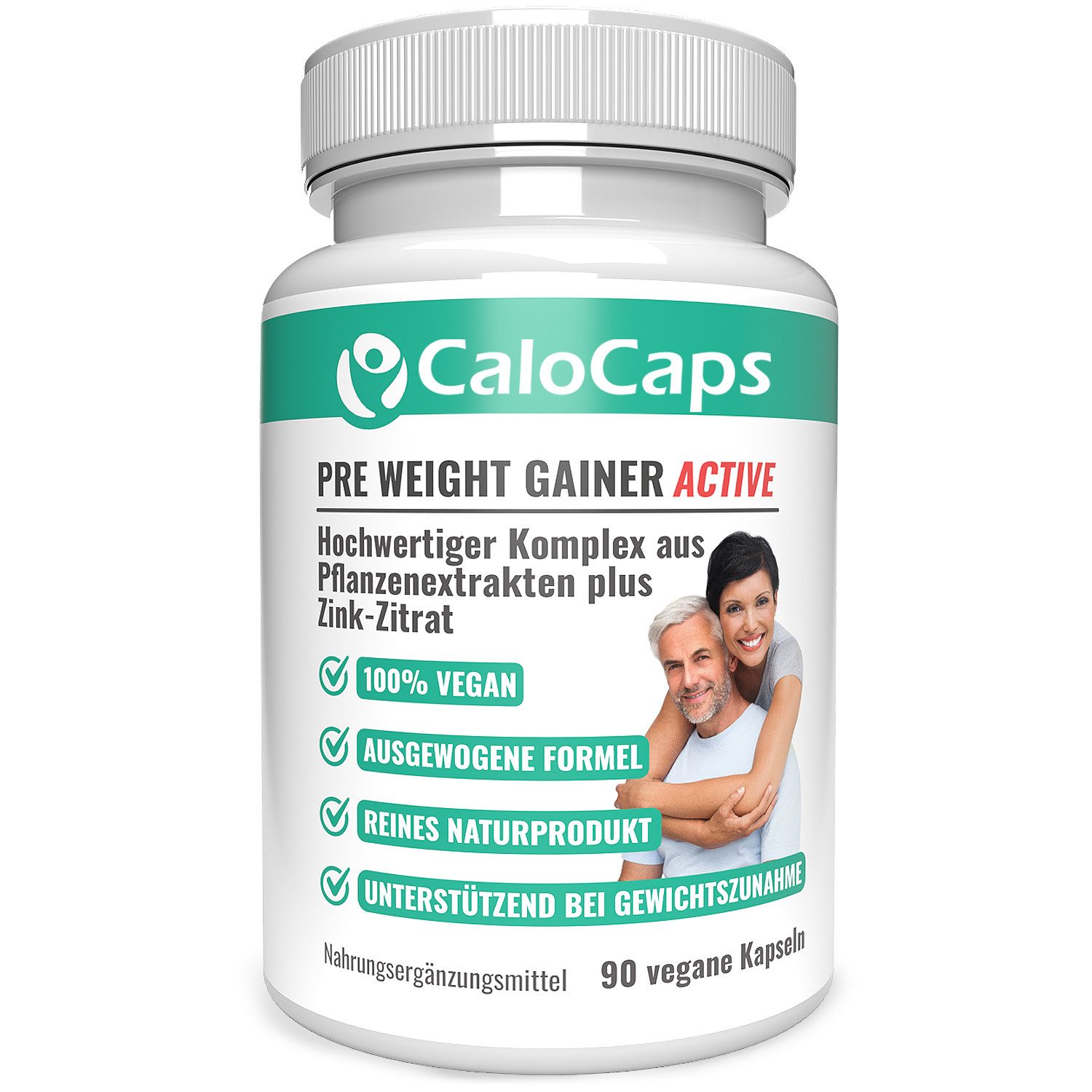 CaloCaps WEIGHT GAINER zur Förderung der Gewichtszunahme Kapseln