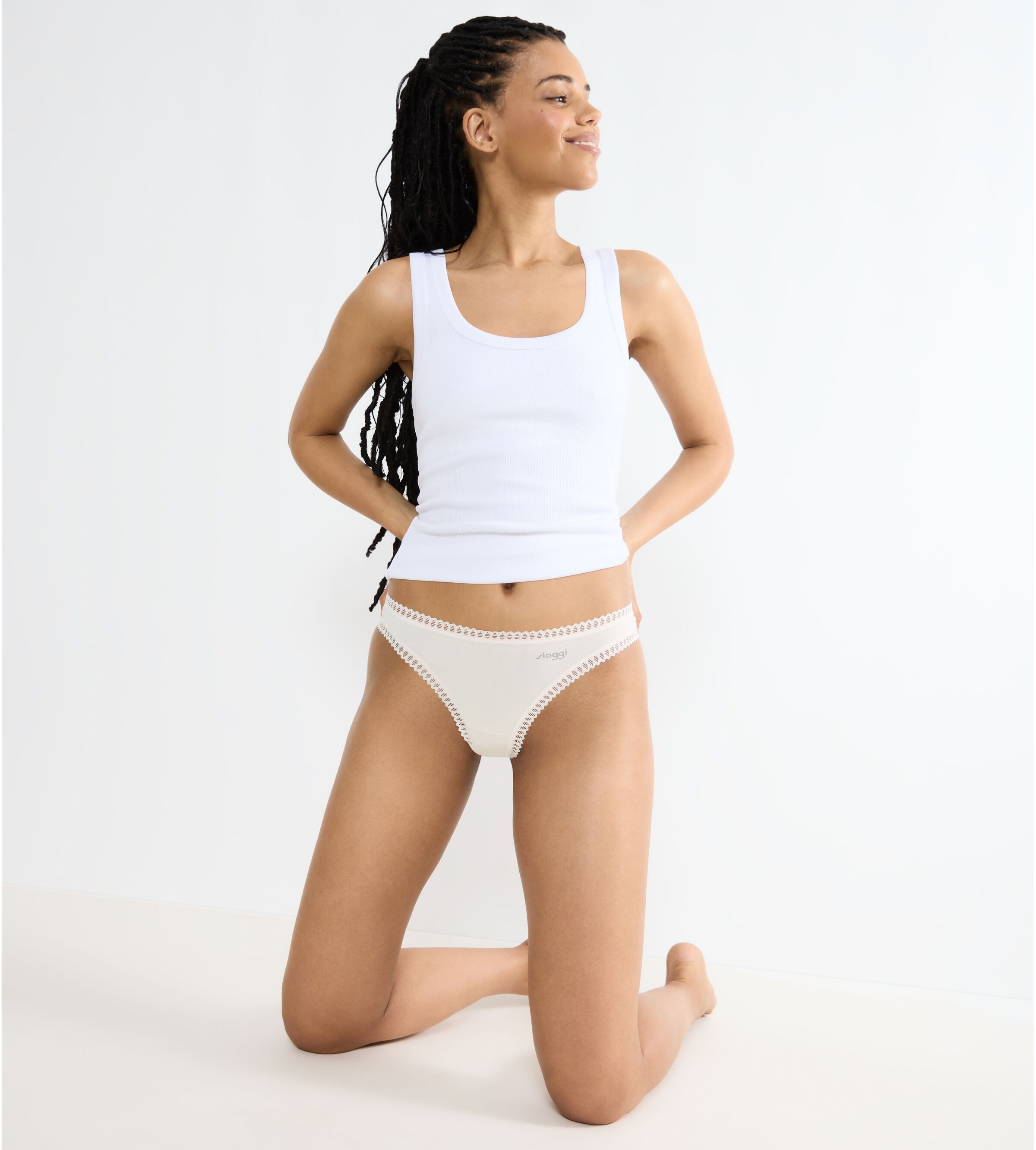 sloggi GO Crush String C3P (3er Pack) mit Spitzendetails