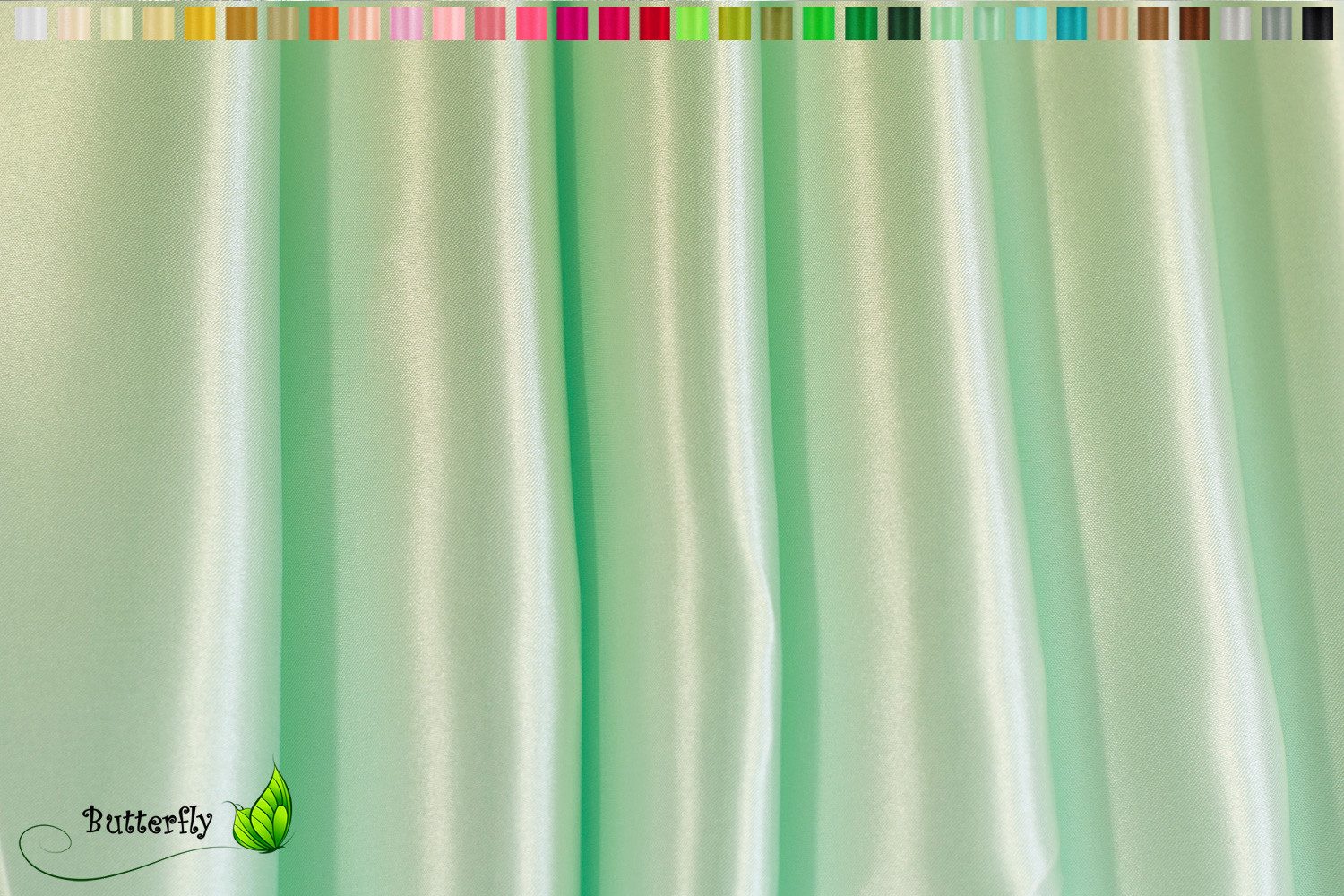 Creativery Stoff, Satinstoff 9,5m x 150cm