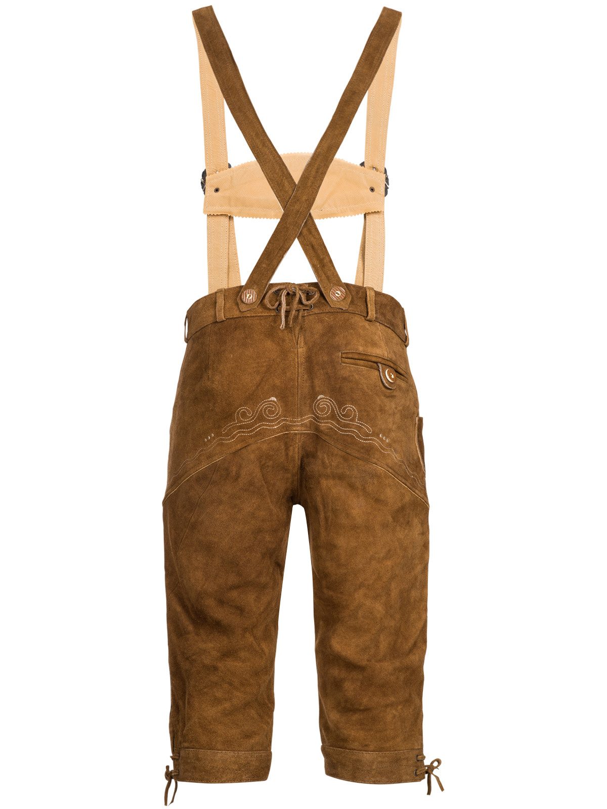 Spirit of Bavaria Trachtenlederhose Herren Trachten Lederhose mit Träger Kn günstig online kaufen