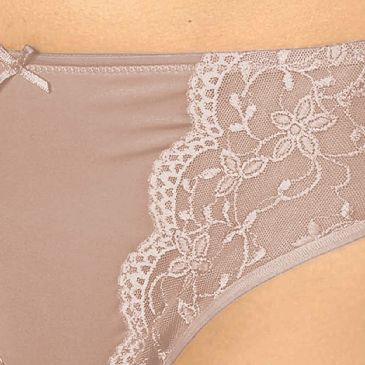 Nina Von C. Jazz-Pants Slips Damen Jazzpant 'Silver Edition' 4821971, Hazelnut