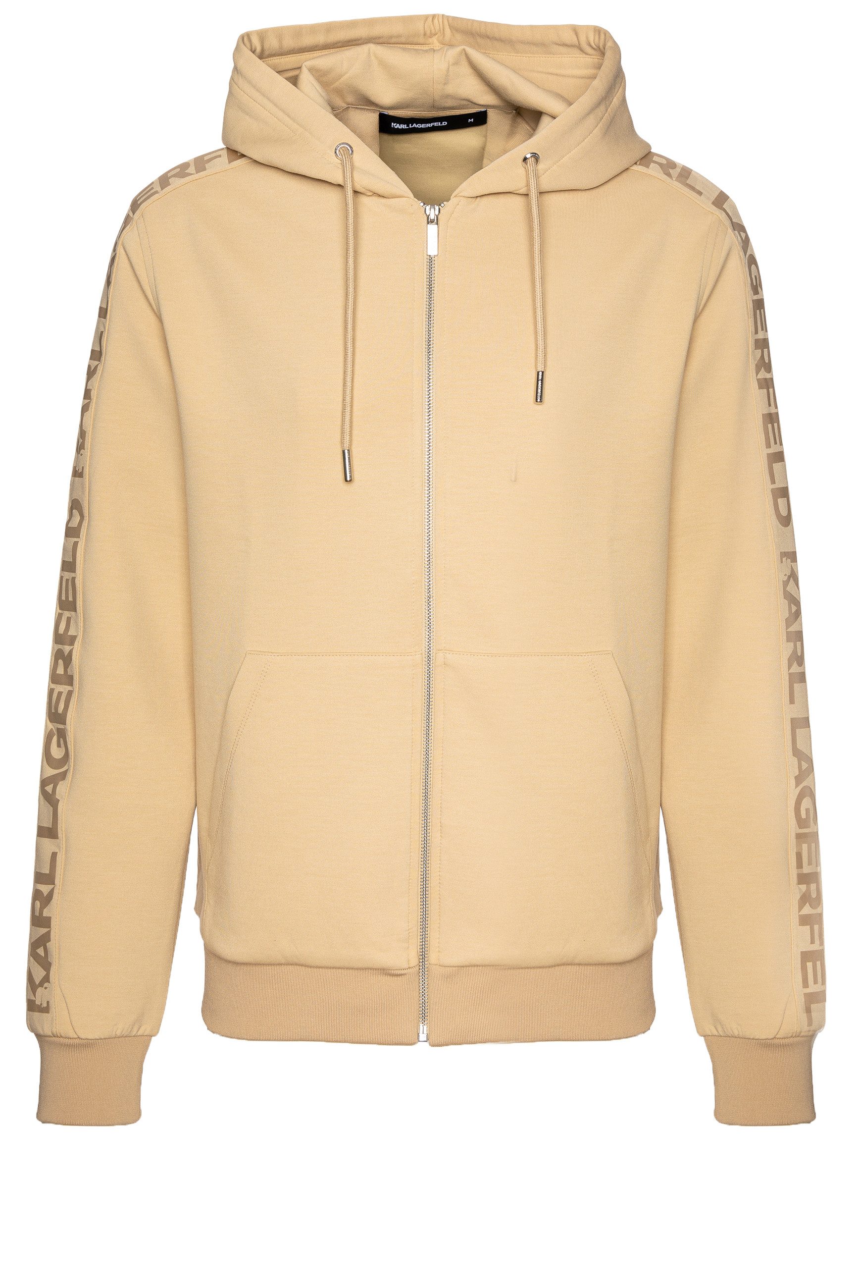 KARL LAGERFELD Sweatjacke mit Logo-Detail (1-tlg)