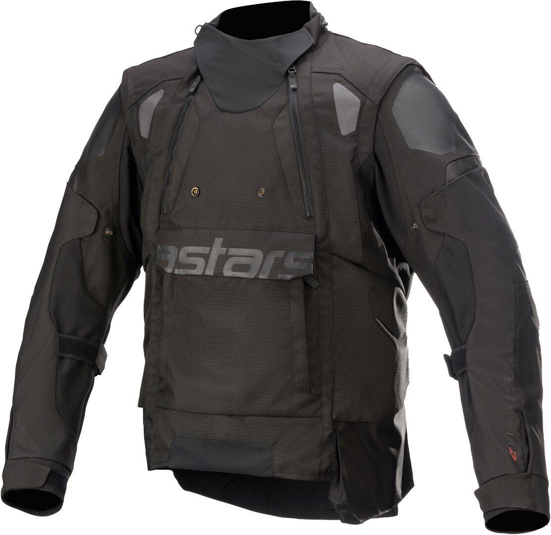Motorradjacke Motorrad Textiljacke Black/Black Alpinestars Halo Drystar