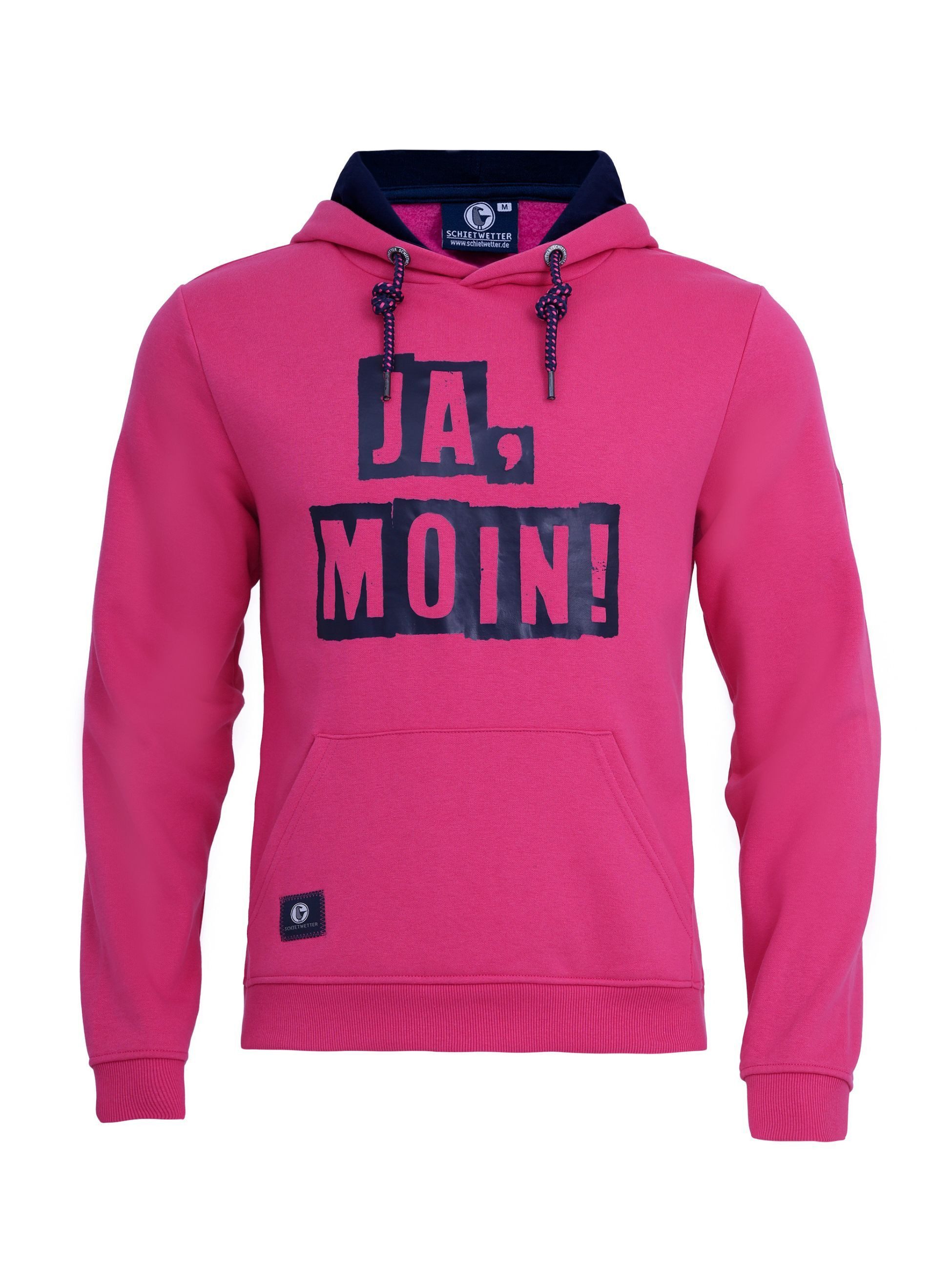 Schietwetter Kapuzenpullover Herren Hoodie "Ja Moin" günstig online kaufen