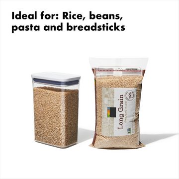 OXO Good Grips Vorratsdose OXO Good Grips POP-Behälter – luftdichte, stapelbare Aufbewahrungsbox mit Deckel für Lebensmittel – 2,6 l für Reis und mehr