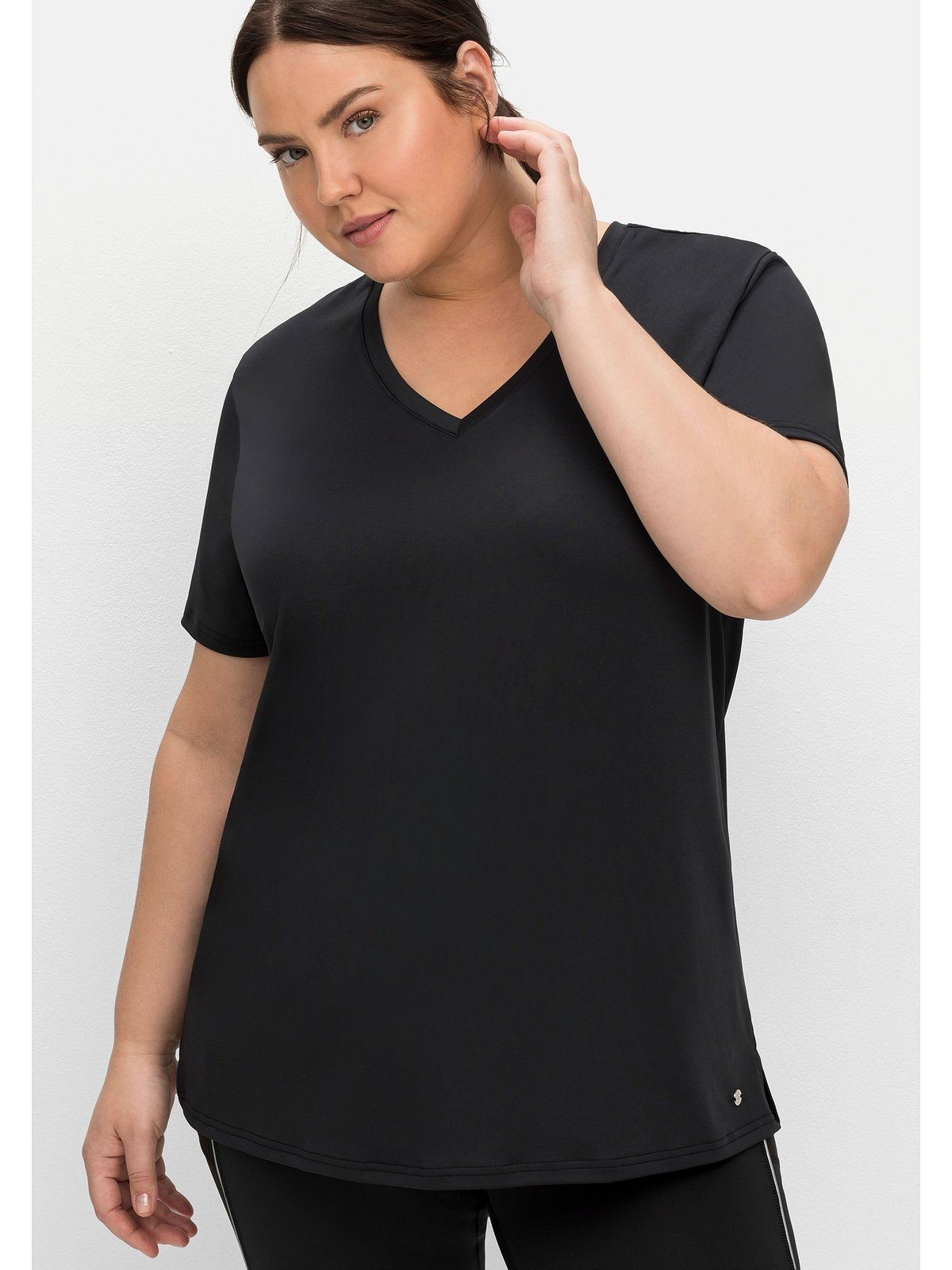 Sheego Funktionsshirt Große Größen aus schnelltrocknendem günstig online kaufen