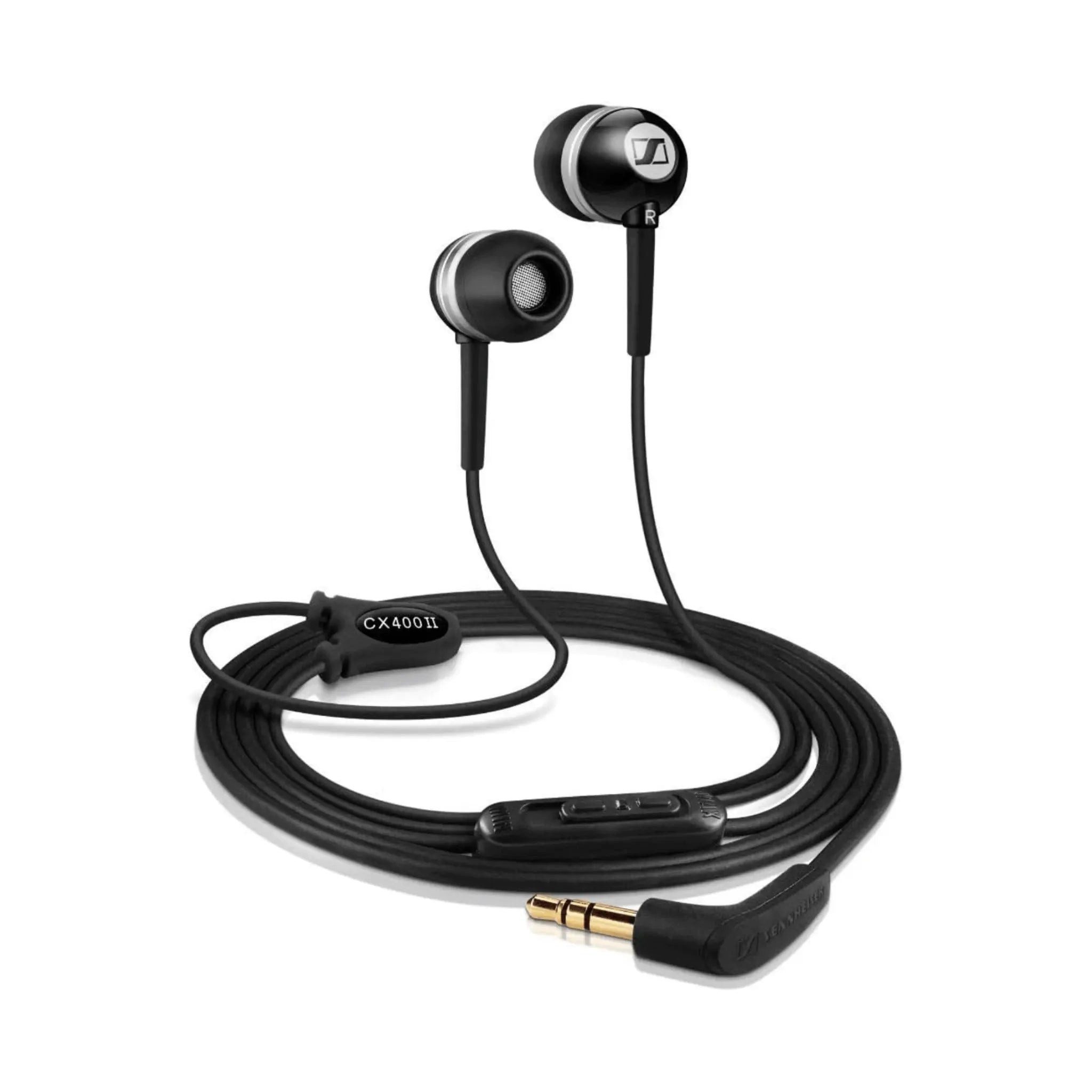 Sennheiser CX 400-II Precision In-Ear-Kopfhörer (Kabel Headset Mikrofon Klinke 3,5mm AUX)