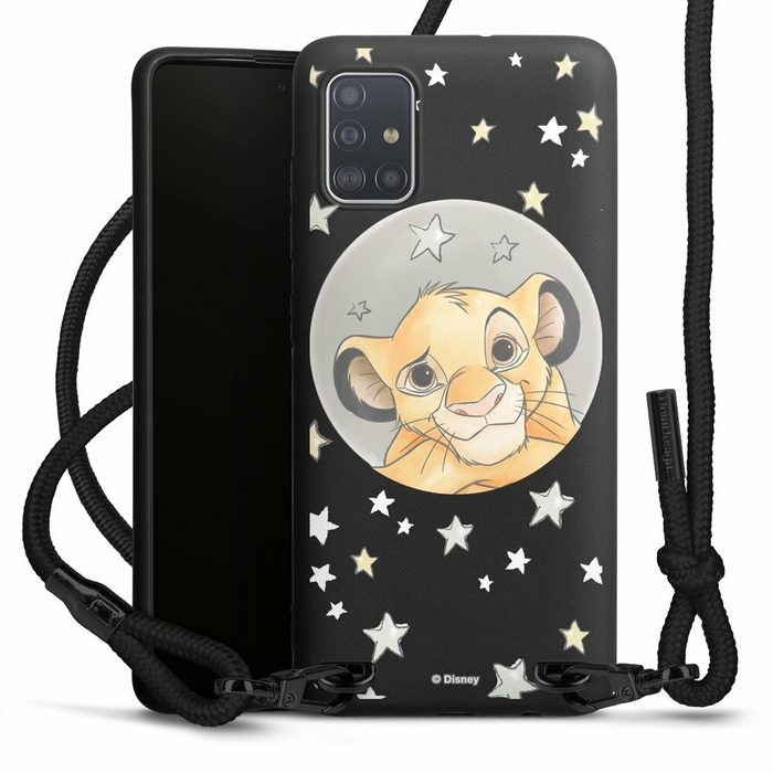 DeinDesign Handyhülle Simba Disney König der Löwen Simba ohne Hintergrund Samsung Galaxy A51 Premium Handykette Hülle mit Band Case zum Umhängen