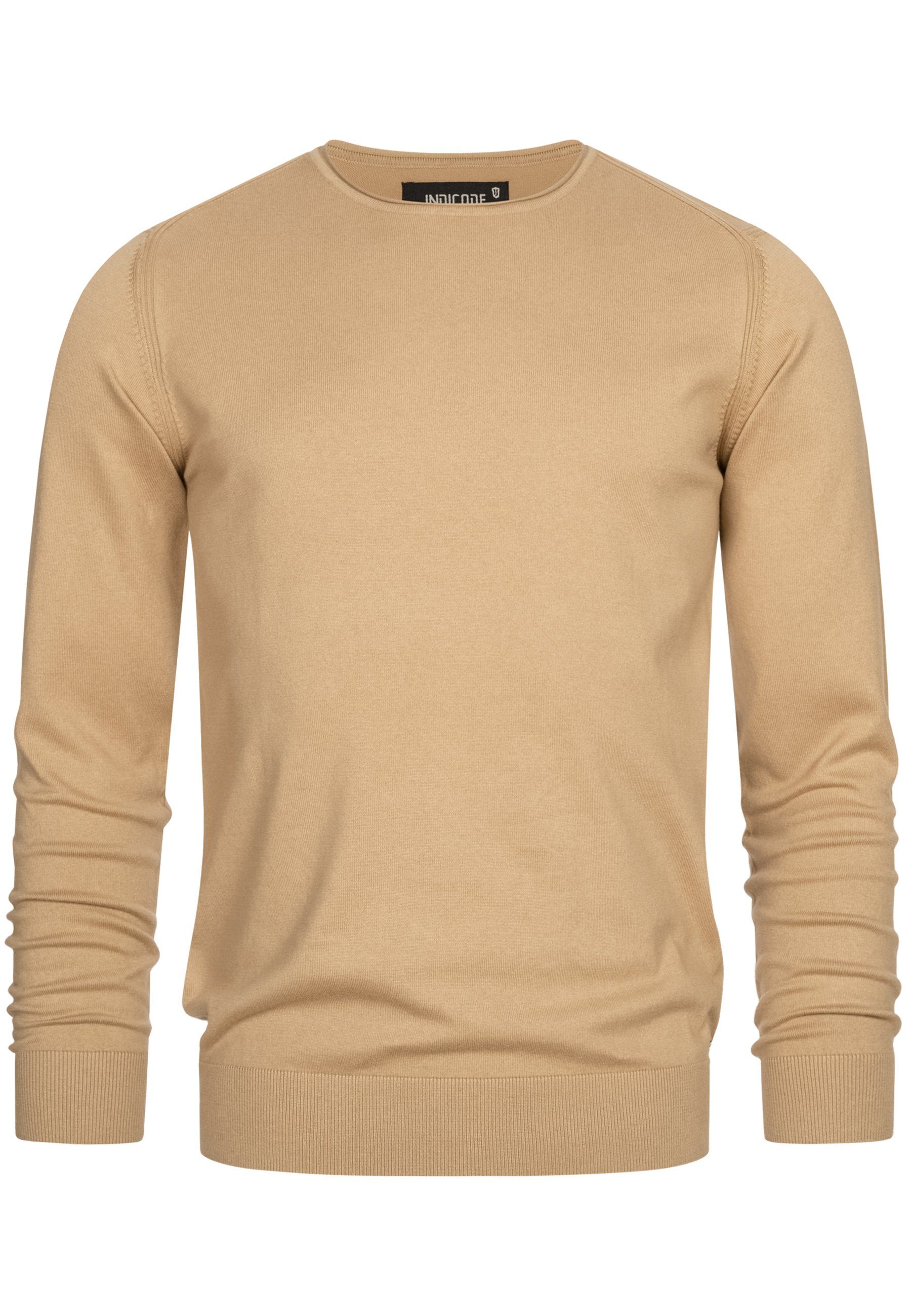 Indicode Strickpullover Herren Gamal Pullover Herrenpullover günstig online kaufen