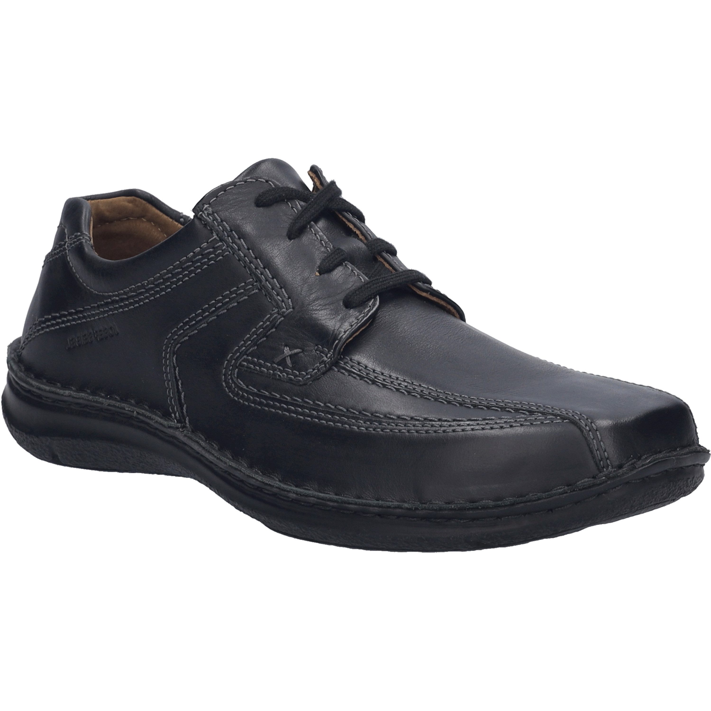 Josef Seibel Anvers 08, schwarz Schnürschuh