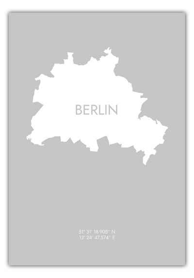 MOTIVISSO Poster Berlin Koordinaten #6