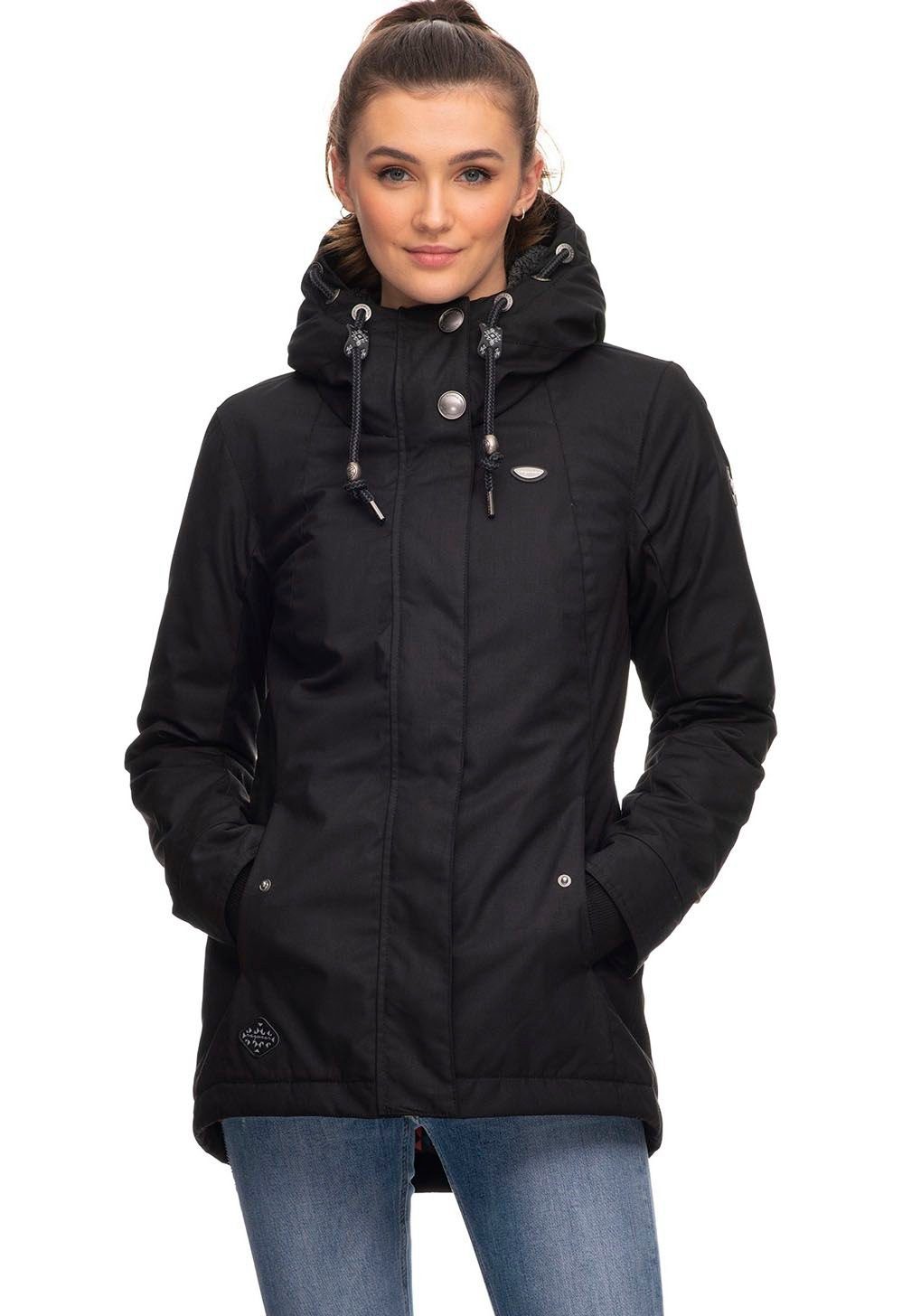 Ragwear Outdoorjacke Jacke MONADDE Winter black Funktionsparka