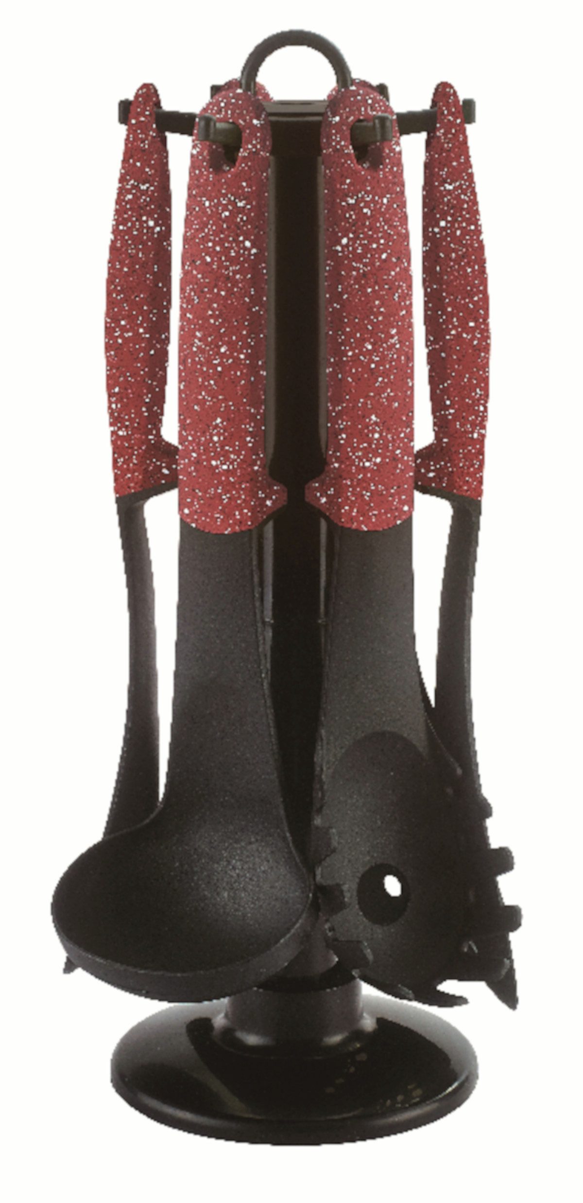 *Platinum Kochbesteck-Set Kochbesteck Küchenhelfer Set 7-teilig, Rot (7-tlg)